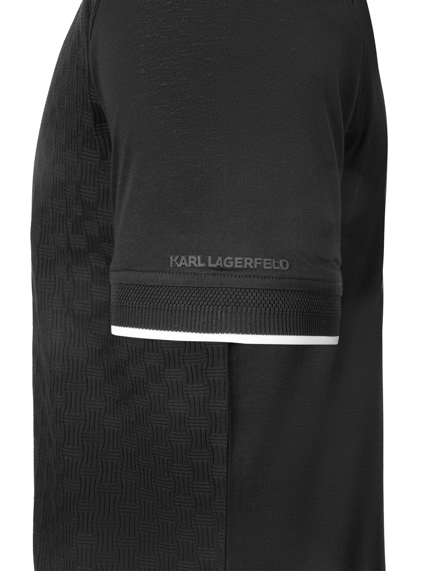 Karl Lagerfeld Camiseta ' 745007 '  negro – imagen 6