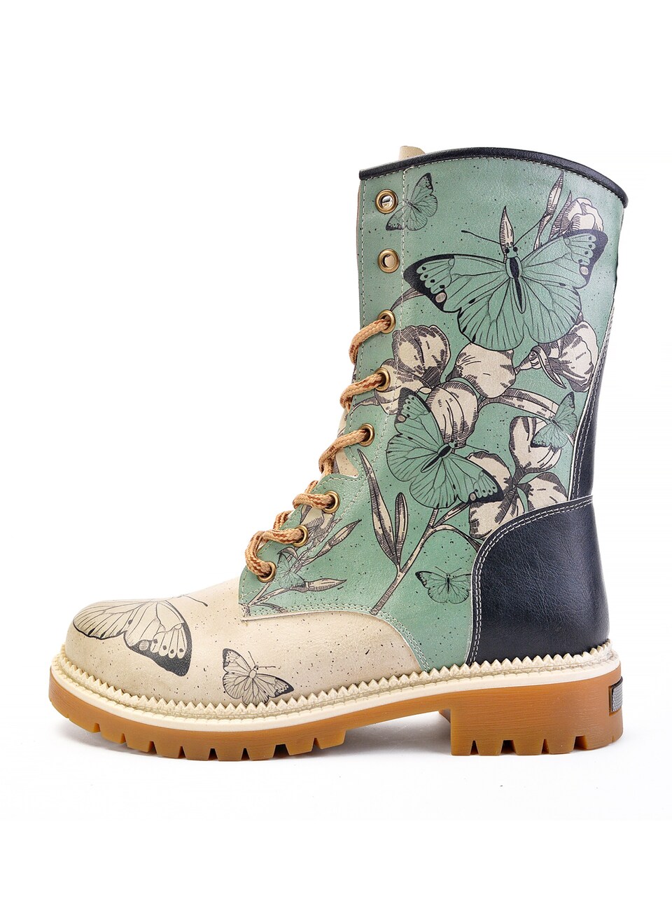 Boot 'JNR' beige / turkos