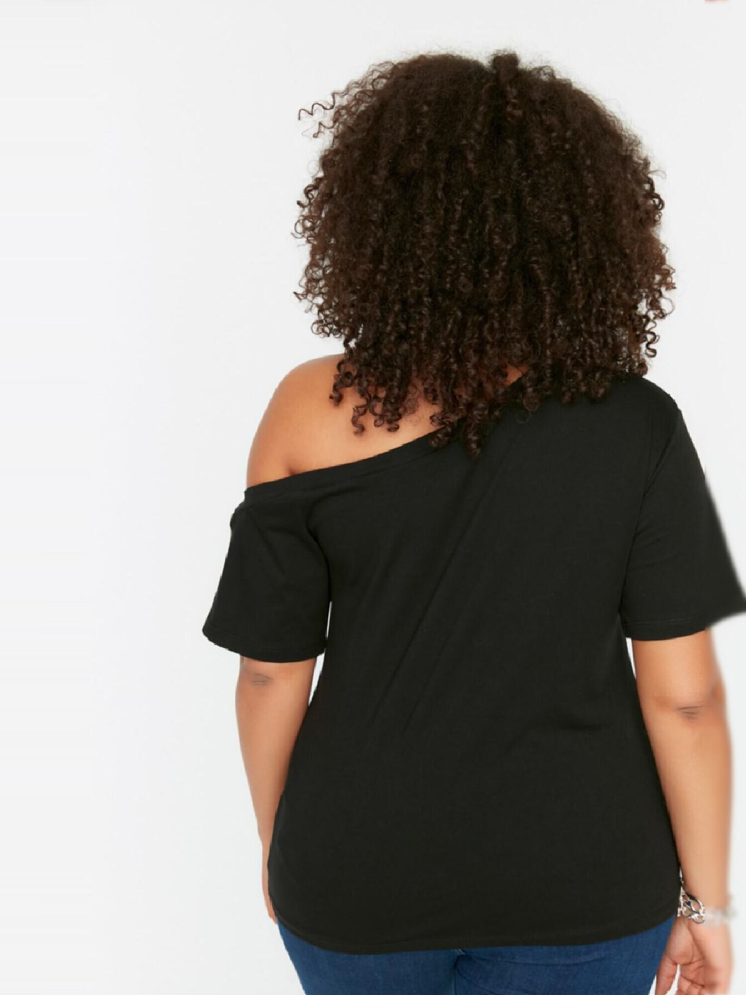 Trendyol Curve Camisa  preto
