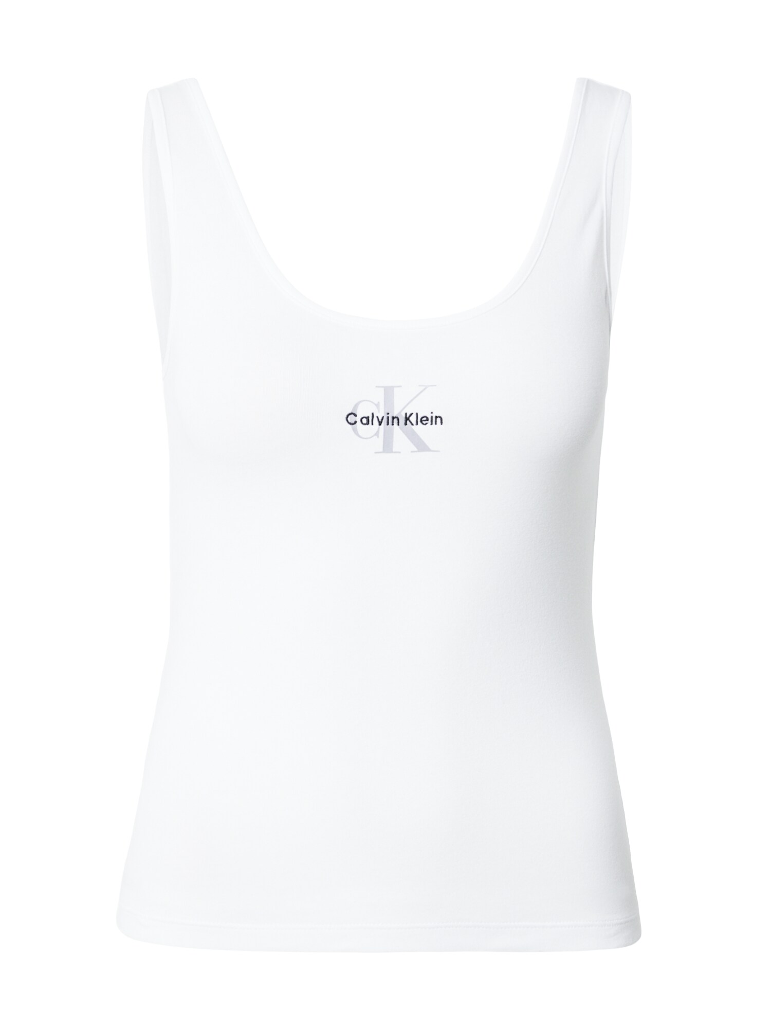 Calvin Klein Underwear Top  črna / bela