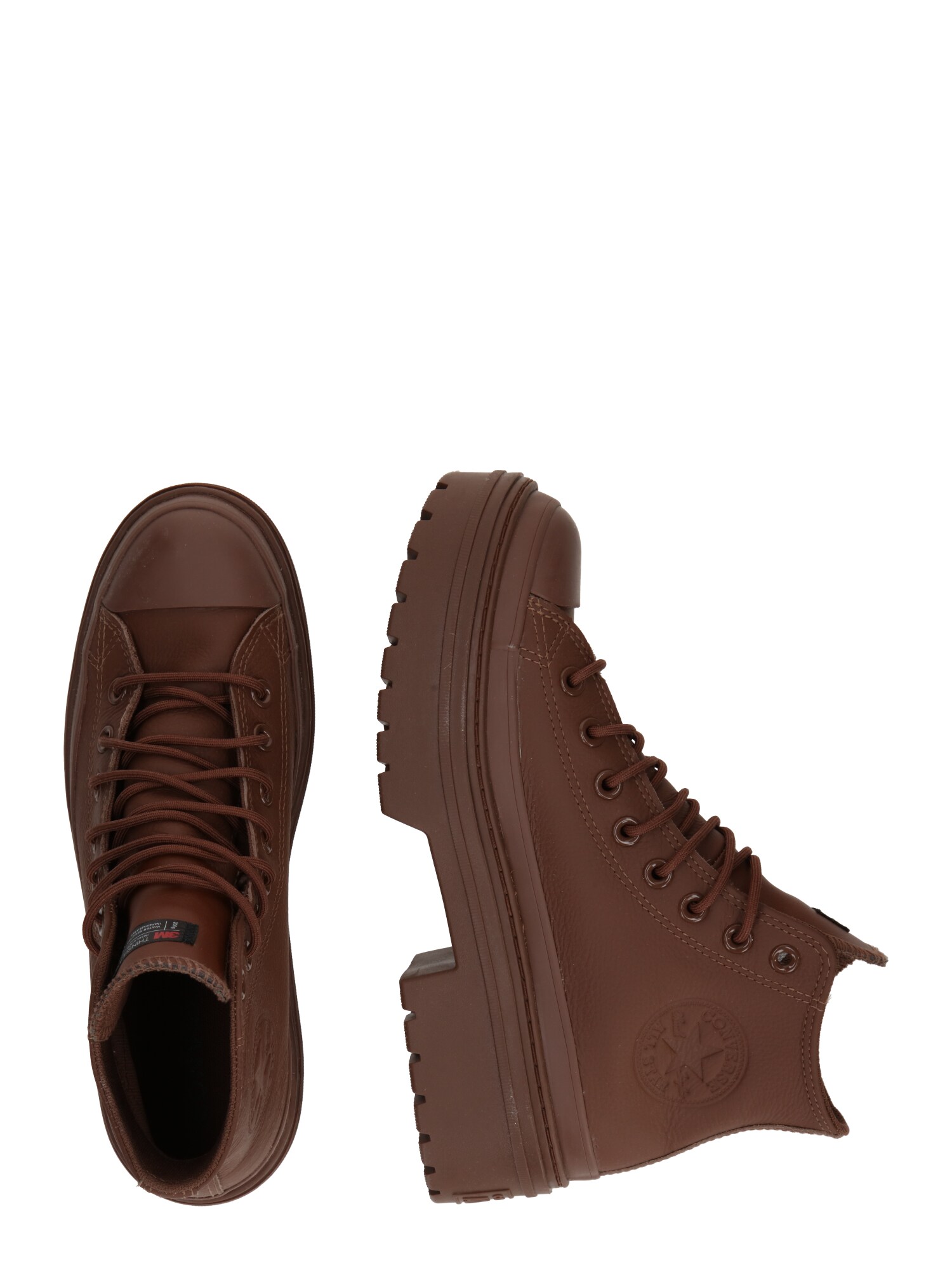 CONVERSE Fűzős csizma 'CHUCK TAYLOR ALL STAR LUGGED'  gesztenyebarna termék 2. képe