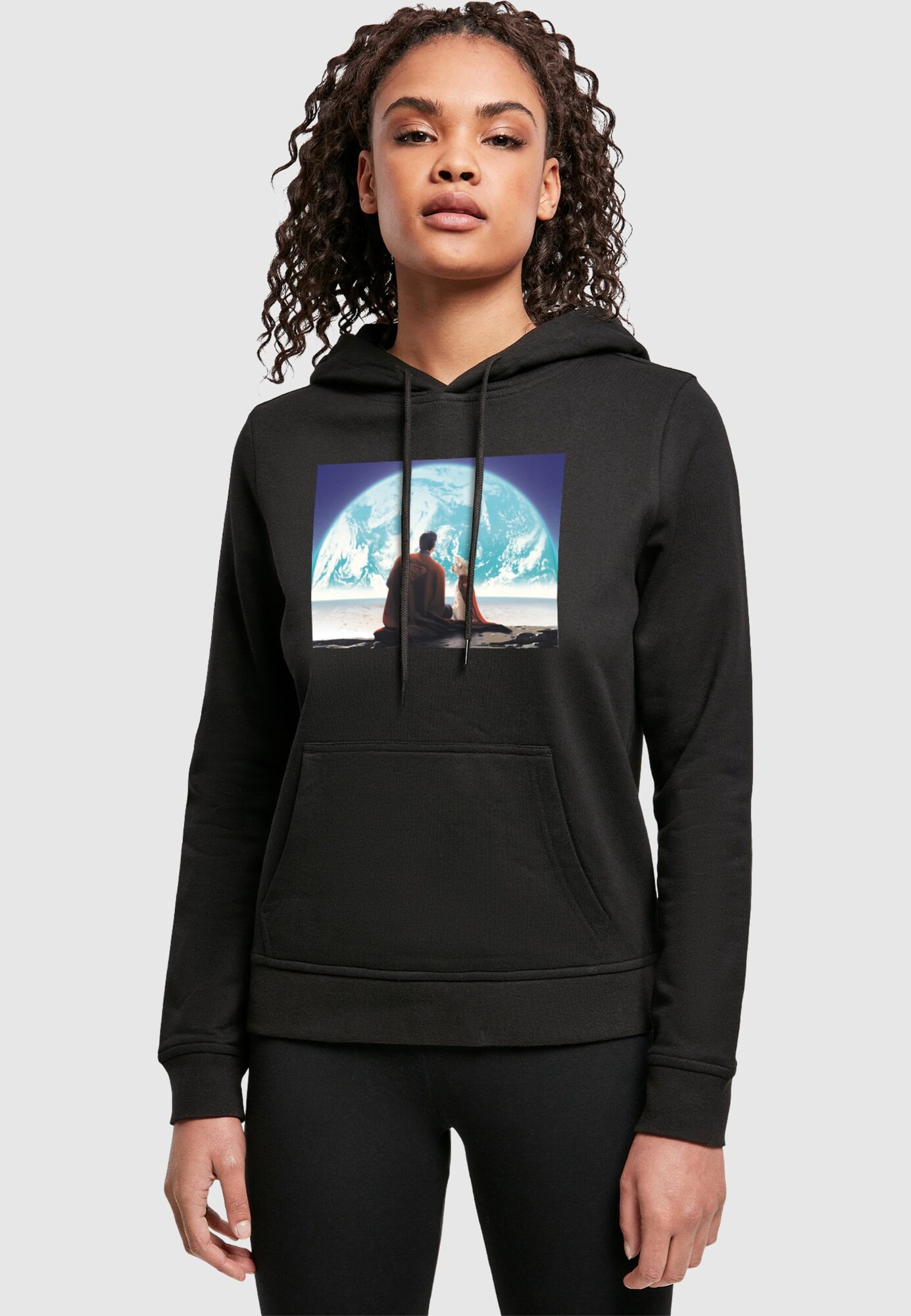 Thumbnail - ABSOLUTE CULT Sweatshirt Superman Looking At Earth Krypto Cape
