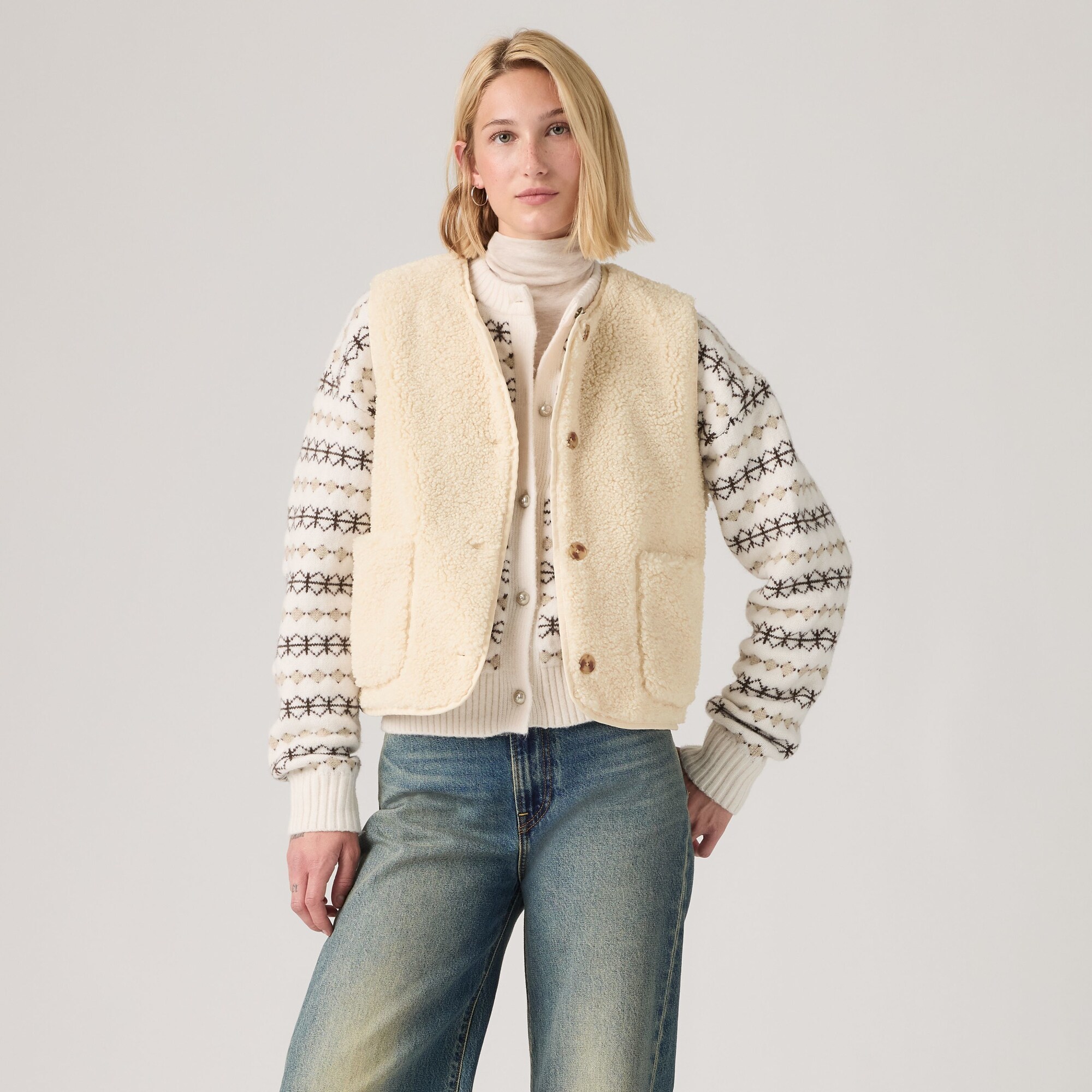 LEVI'S ® Chaleco 'REMA' blanco – imagen 3
