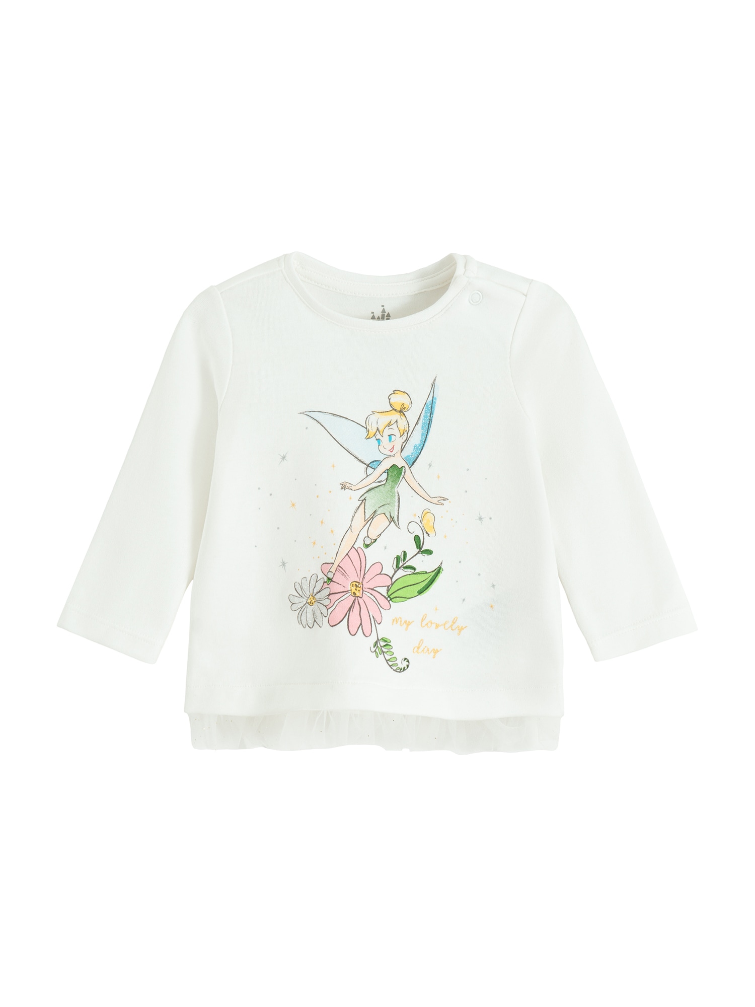 Cool Club Tricou  crem / albastru deschis / galben / rosé