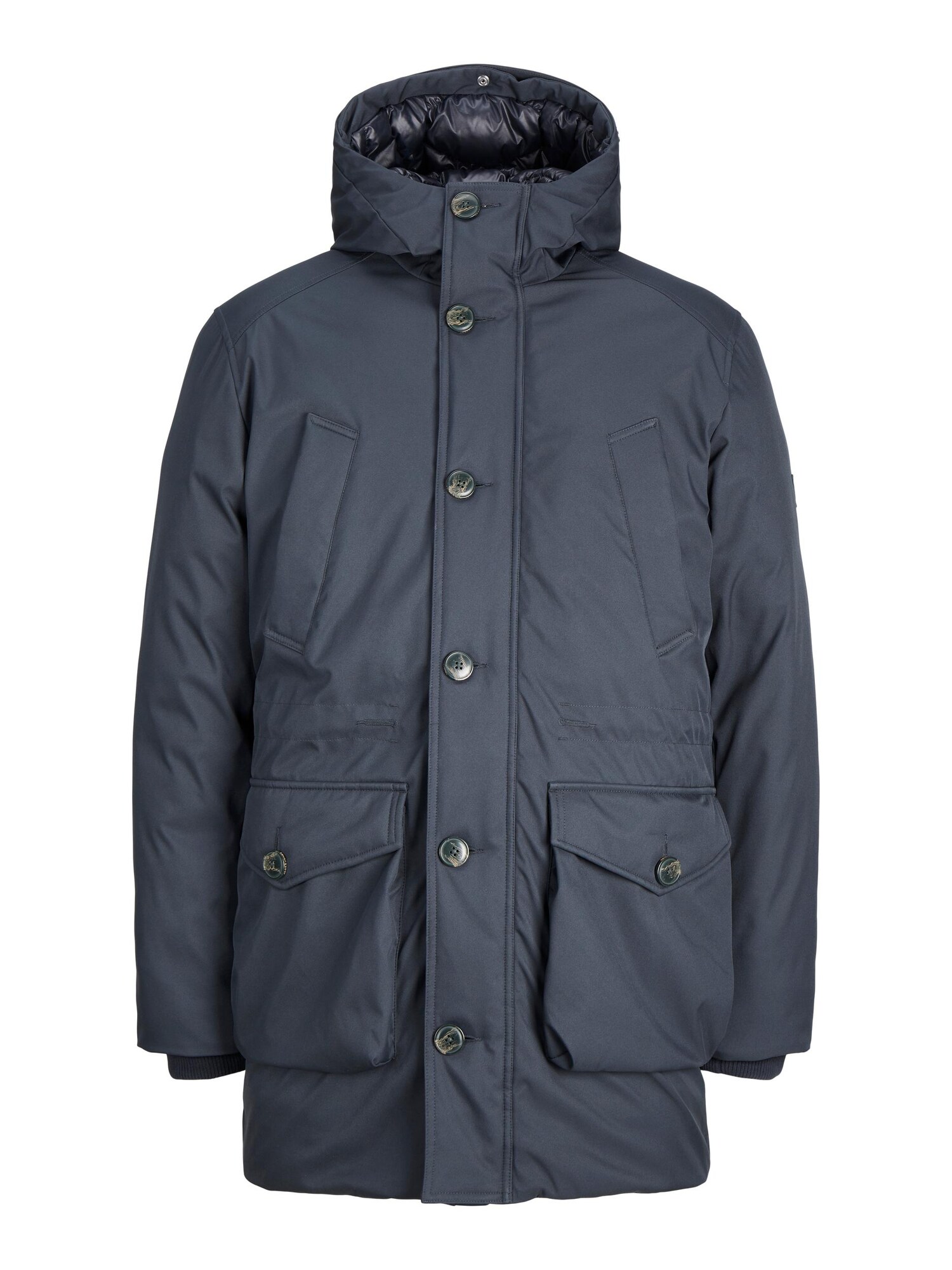 JACK & JONES Zimná parka 'Clement'  námornícka modrá