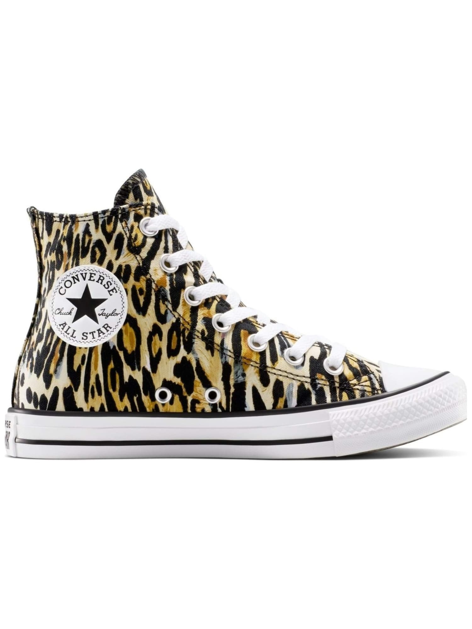 CONVERSE Zapatillas deportivas altas 'Converse Chuck Taylor All Star Leopard' marrón