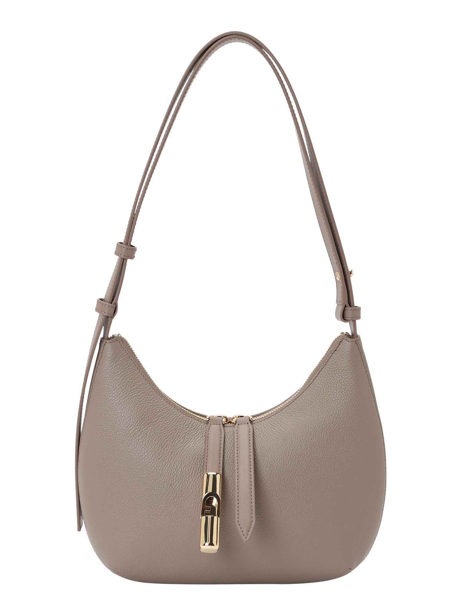 FURLA Geantă de umăr Goccia  gri taupe