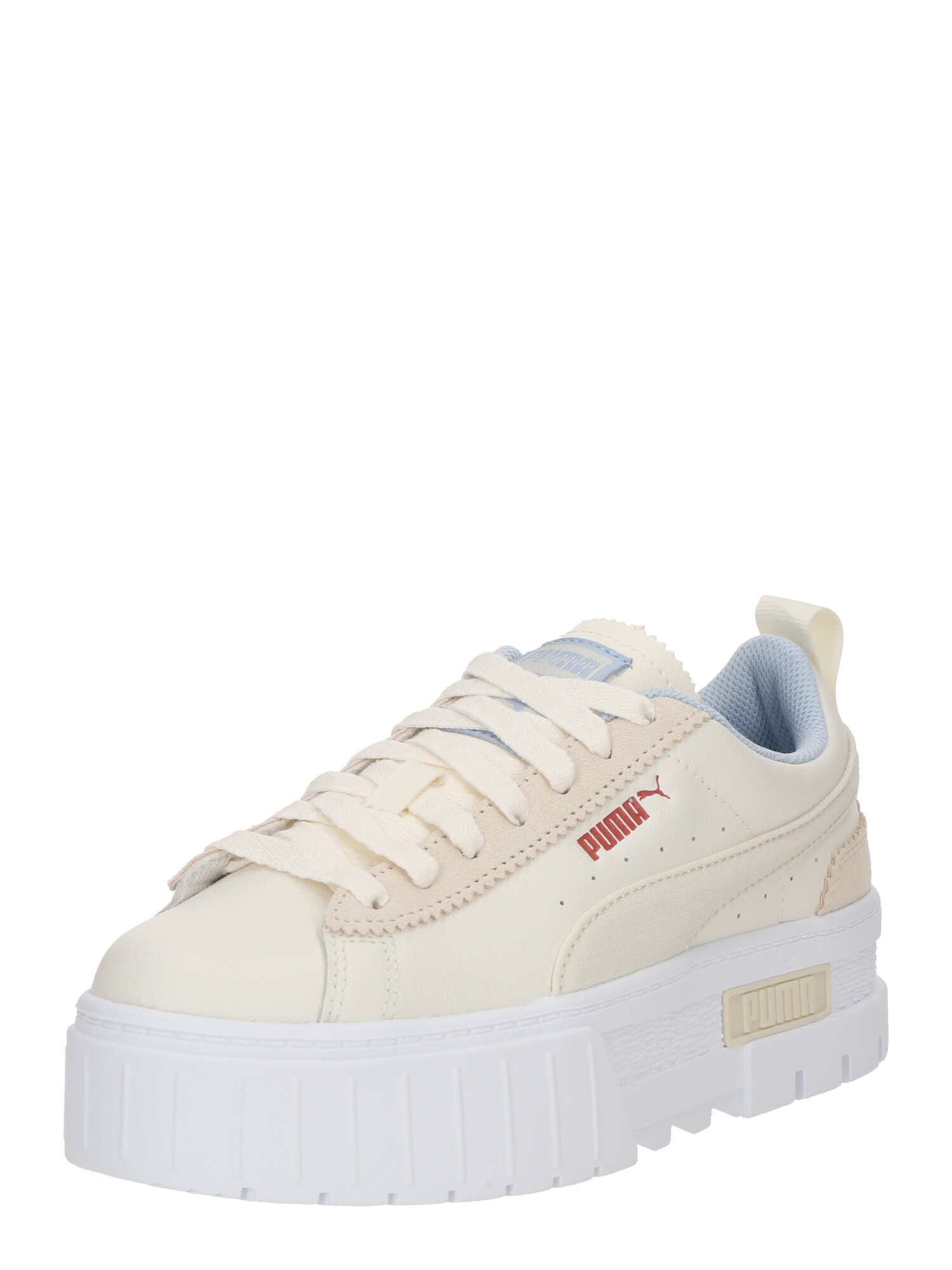 PUMA Sneaker low Mayze Gentle Meld  bej / alb lână