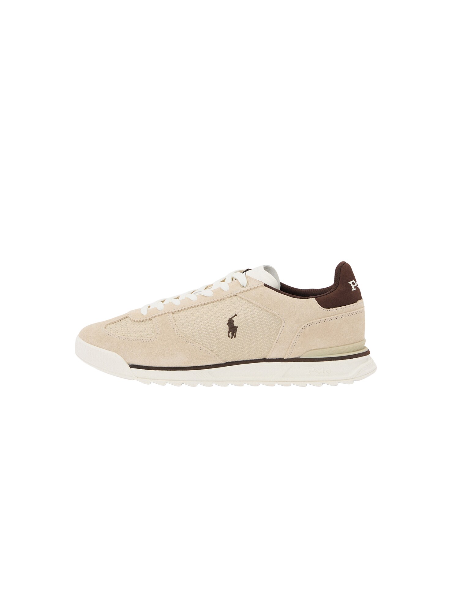 Polo Ralph Lauren Sneaker low 'VARICK'  bej / maro închis