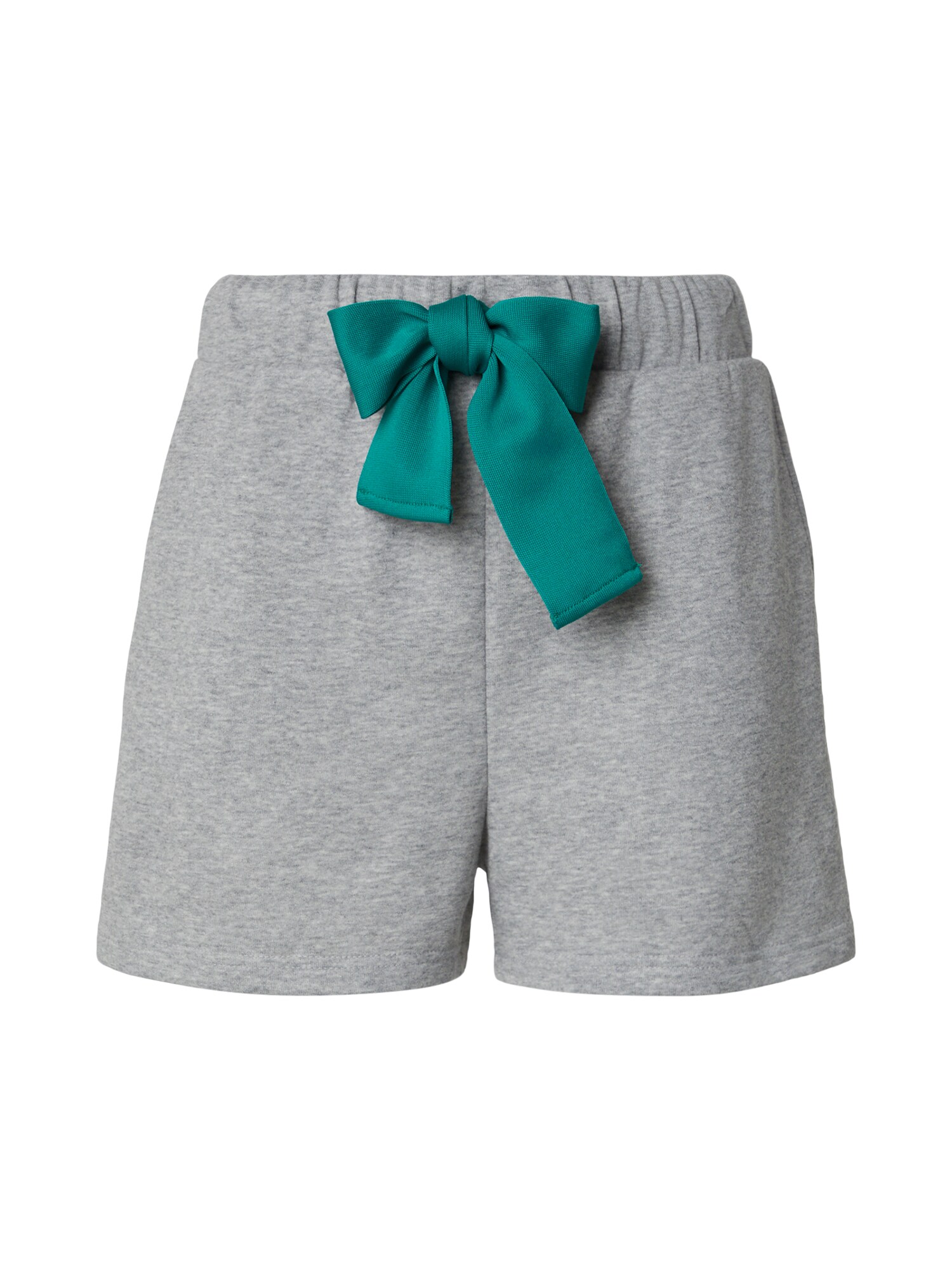 PIECES Pantaloni 'PCCHILLI'  gri amestecat / verde petrol