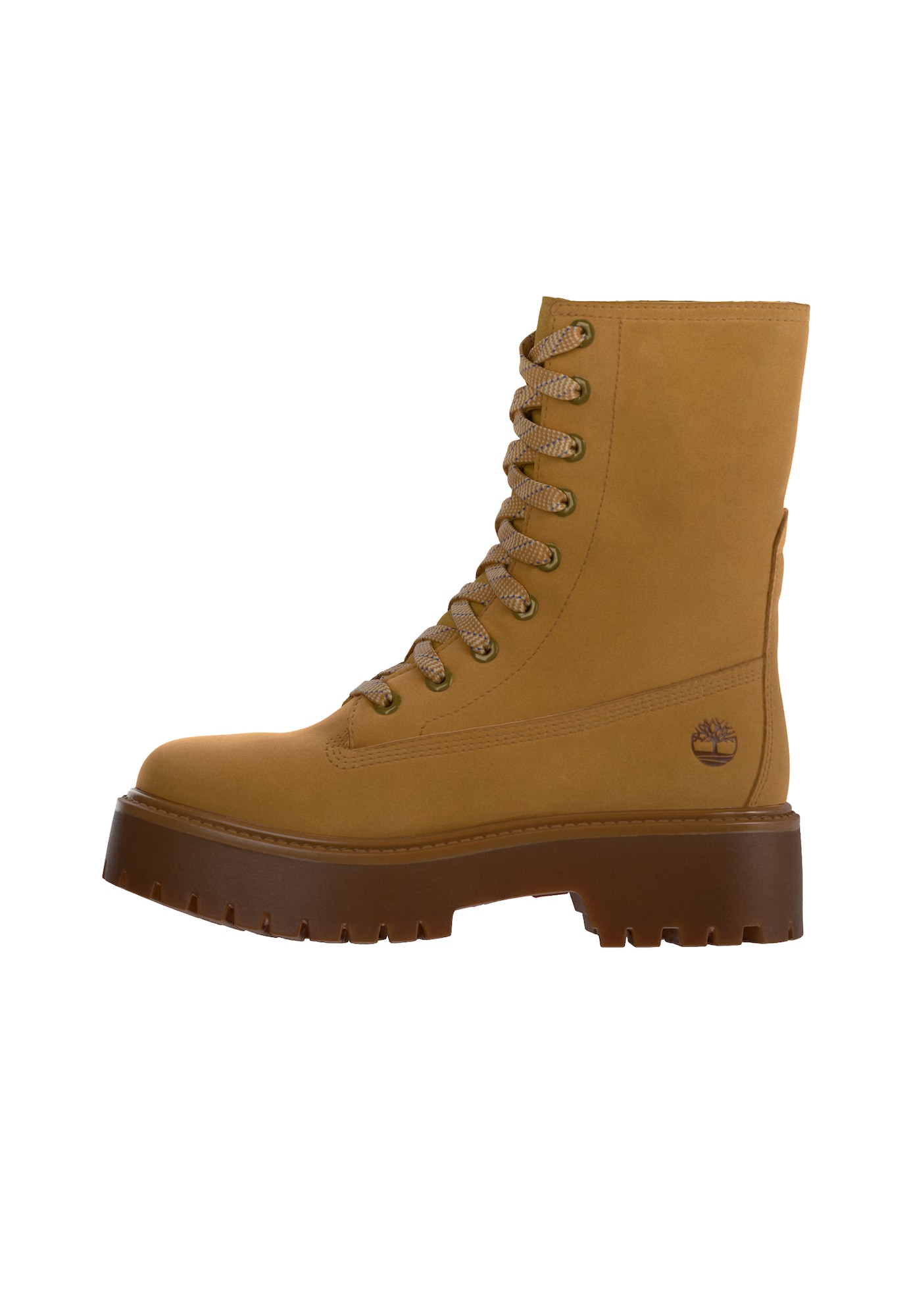 TIMBERLAND Ghete cu șireturi maro caramel