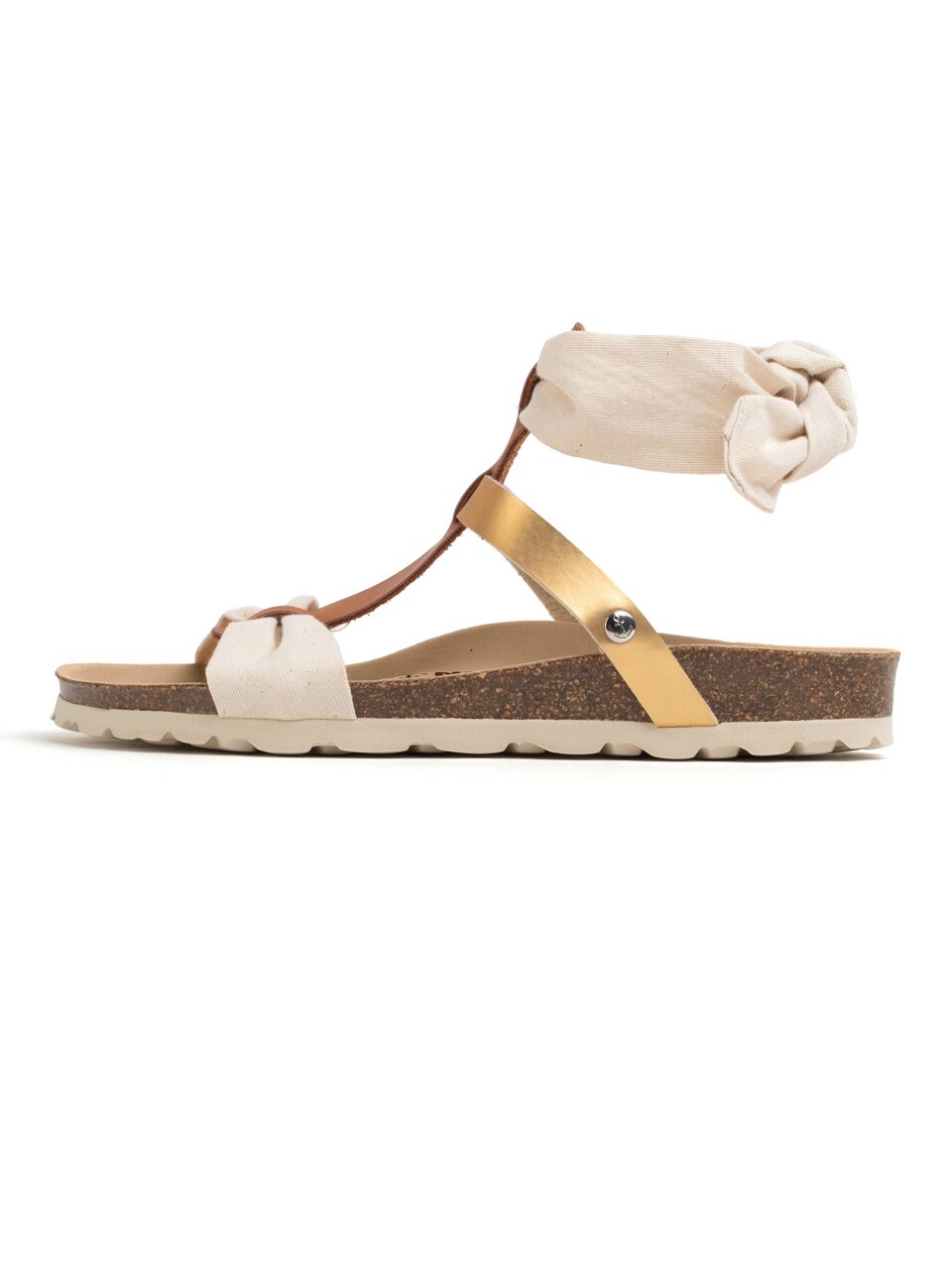 Sandal 'Fonelle' ljusbeige / brun