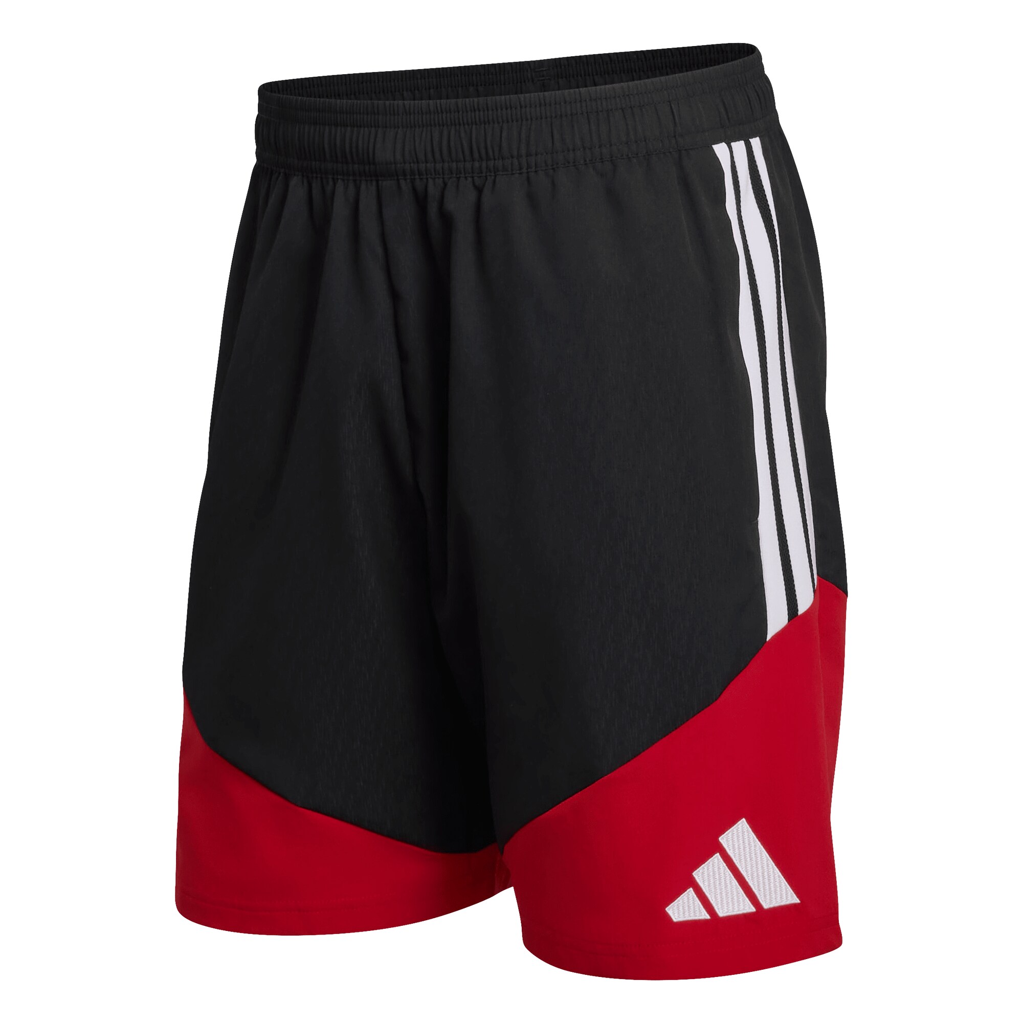 ADIDAS PERFORMANCE Športne hlače  rdeča / črna / bela