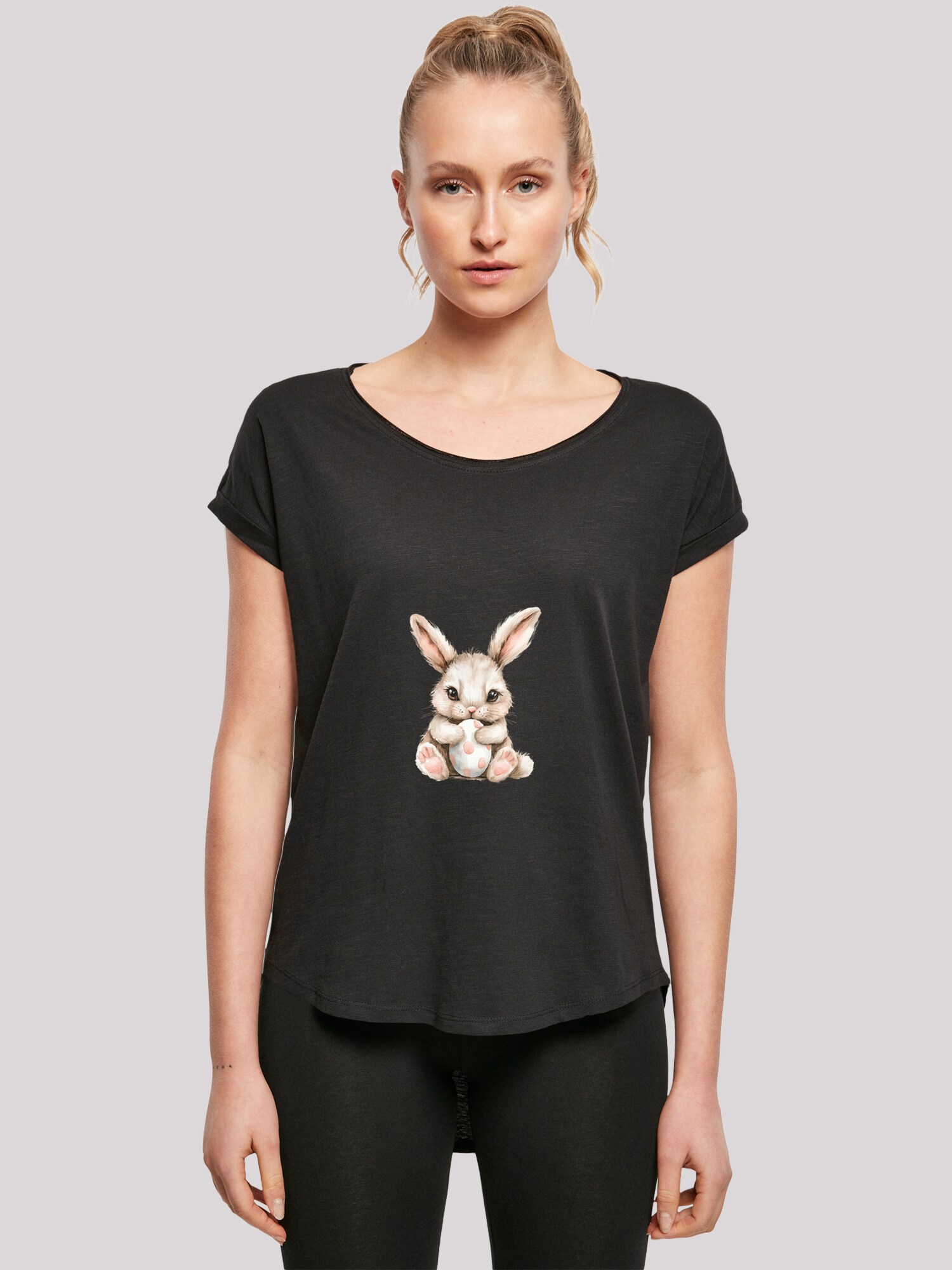 Thumbnail - F4NT4STIC T-Shirt Niedlicher Osterhase Mit Ei