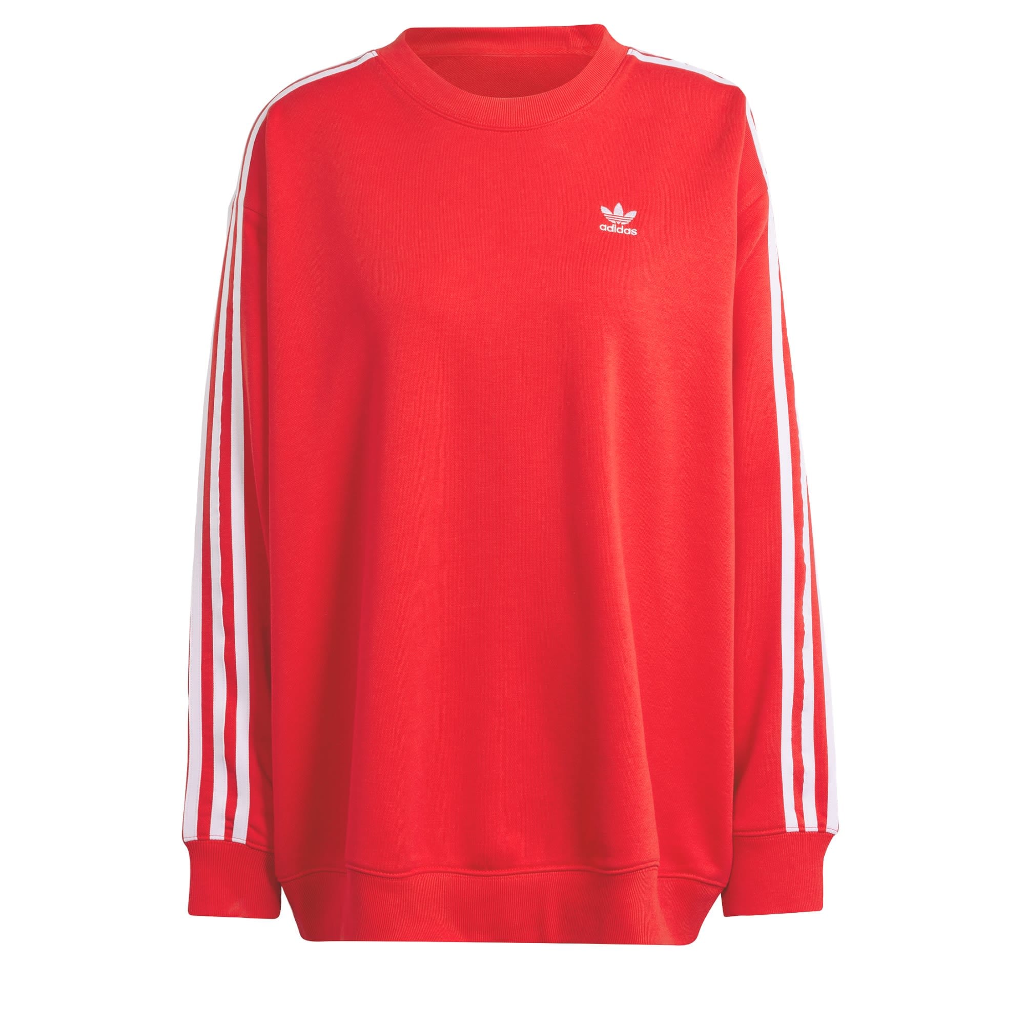 ADIDAS ORIGINALS Sweater majica  crvena / bijela