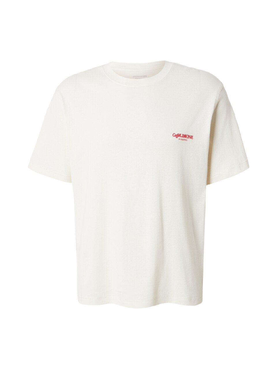 T-shirt 'JORHYERES' citron / mörkröd