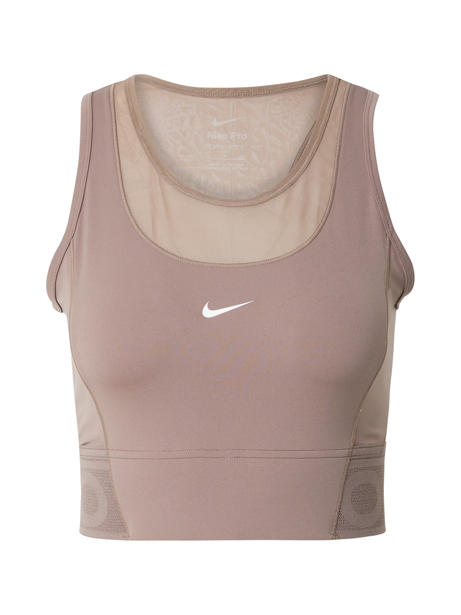 NIKE Sport top  brokát / fehér akciós termékkép 1