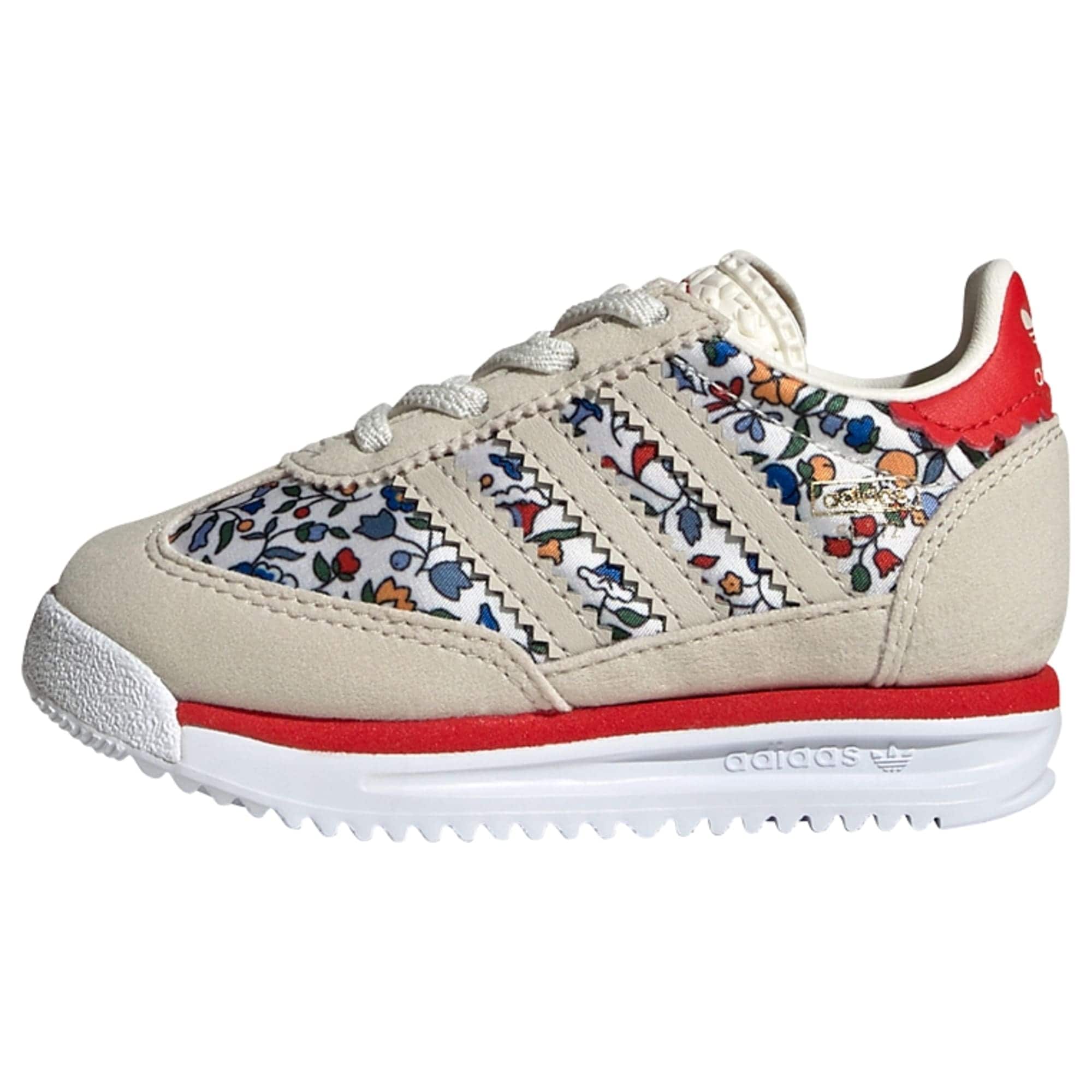 ADIDAS ORIGINALS Sneaker SL 72 RS X Liberty London  alb kitt / albastru / roșu / alb