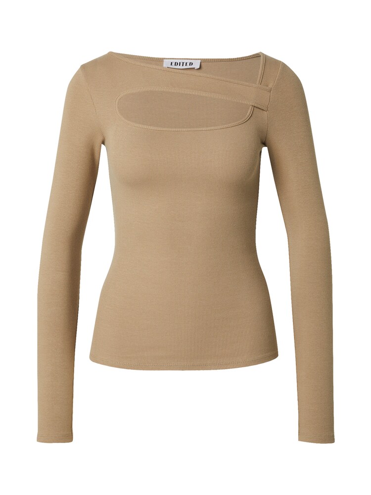 EDITED Shirt 'Idalina' Damen Größe XL taupe