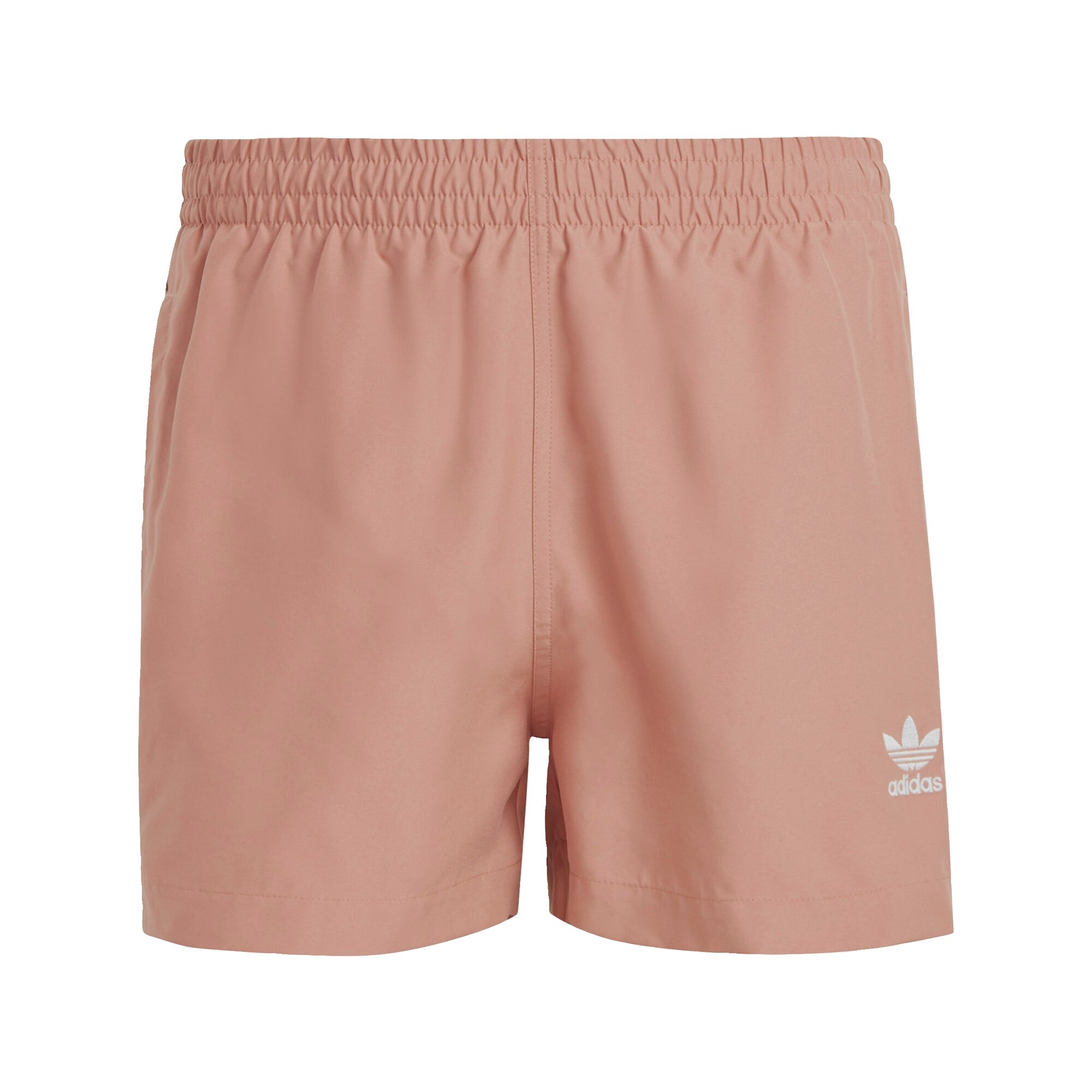 ADIDAS ORIGINALS Шорти за плуване 'Adicolor 3-Stripes'  светлокафяво / бяло