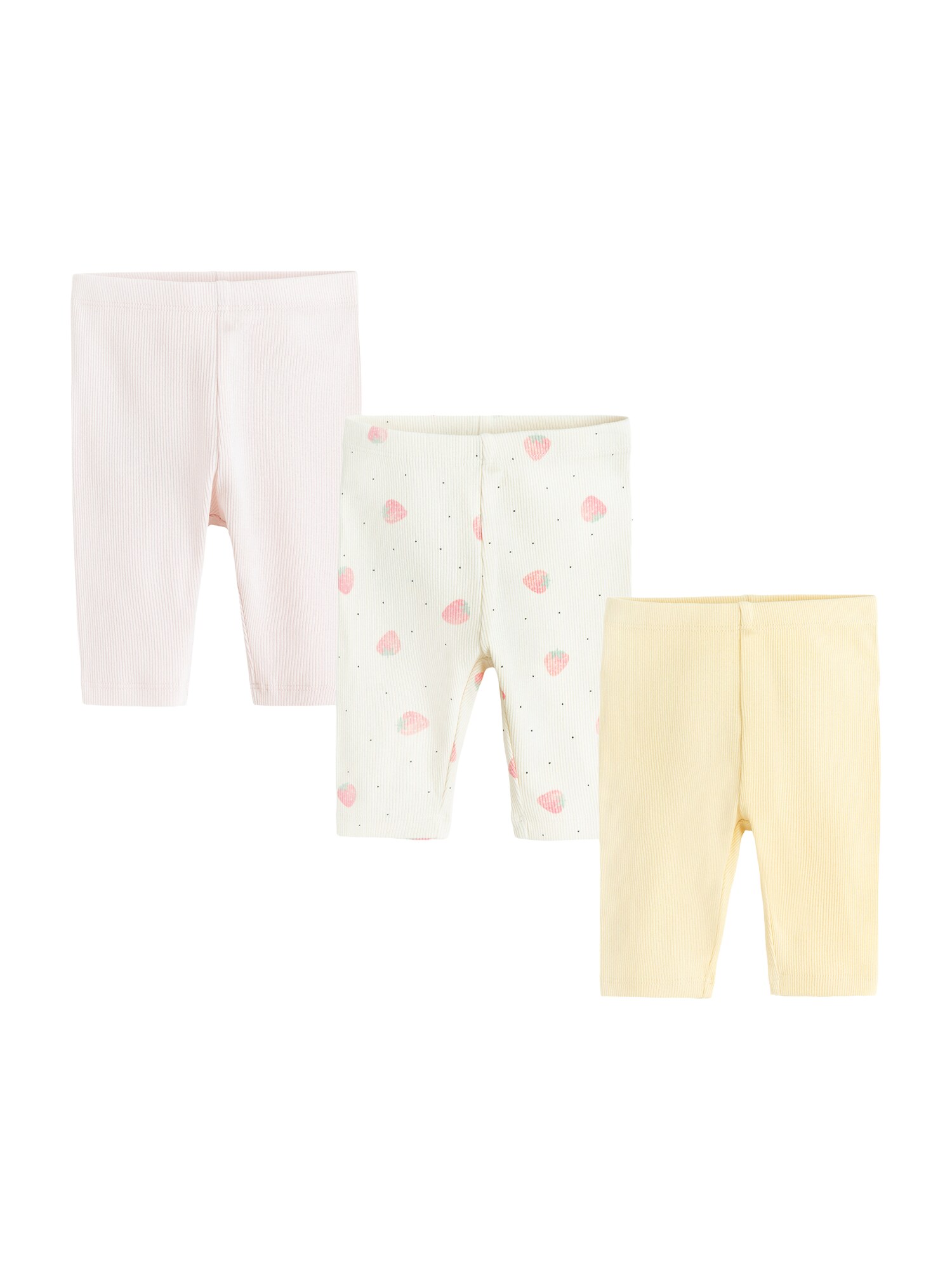Cool Club Leggings  galben / roz pastel / alb
