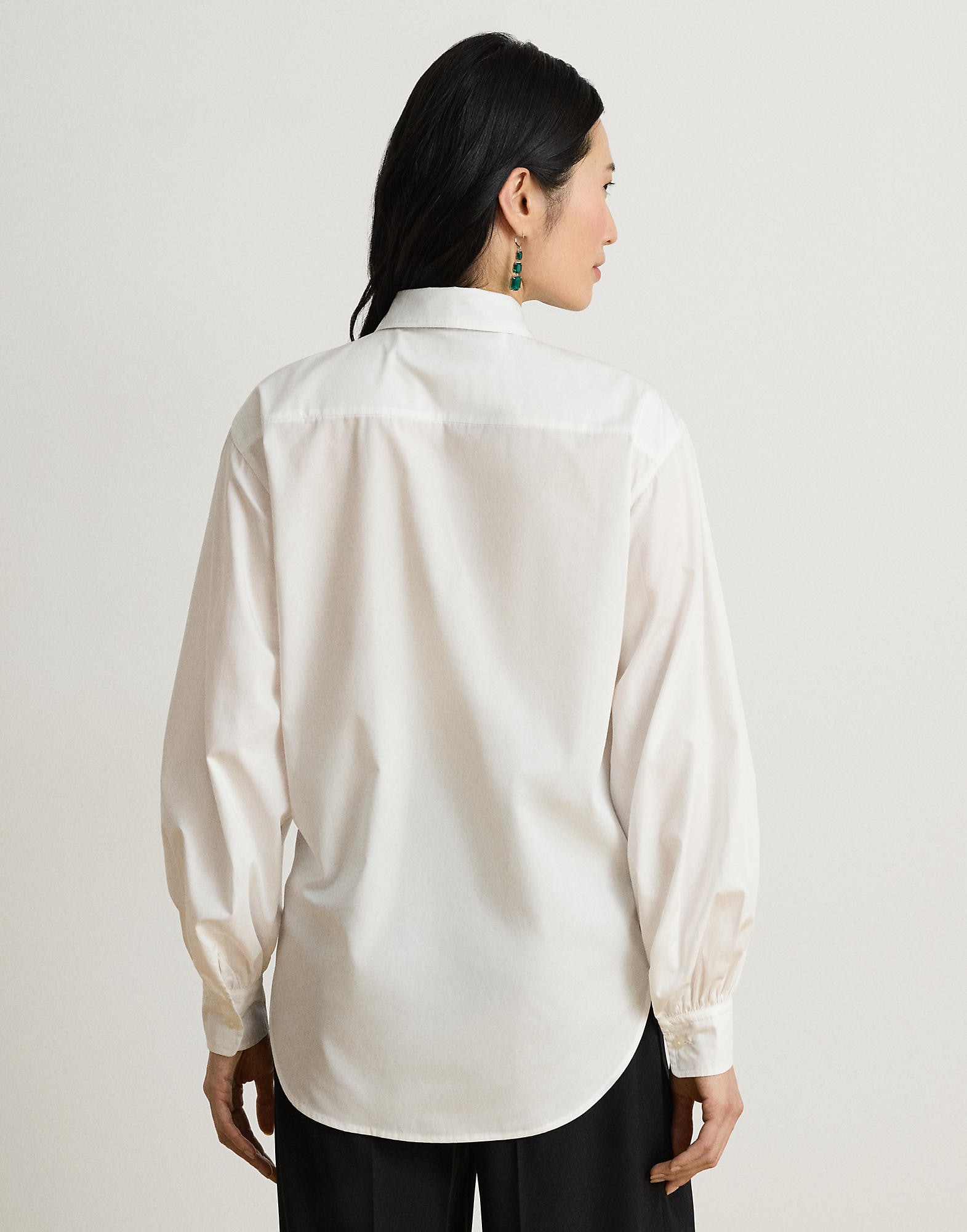 Lauren Ralph Lauren Blusa negro / blanco – imagen 3