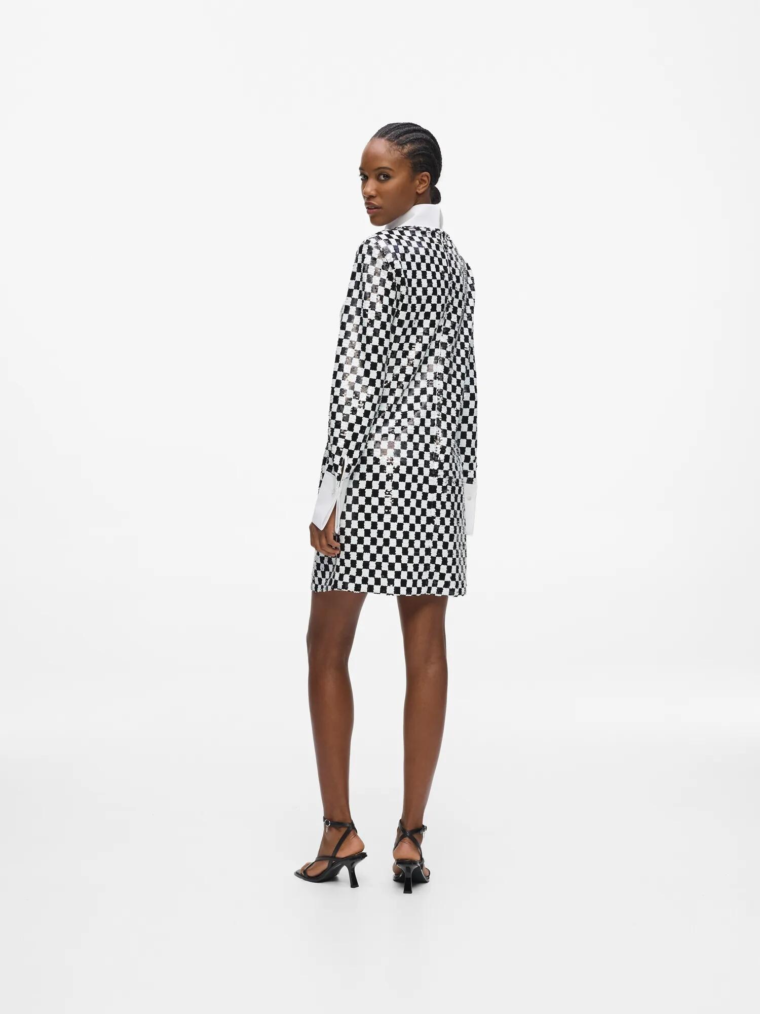 Karl Lagerfeld Vestido negro / blanco – imagen 15