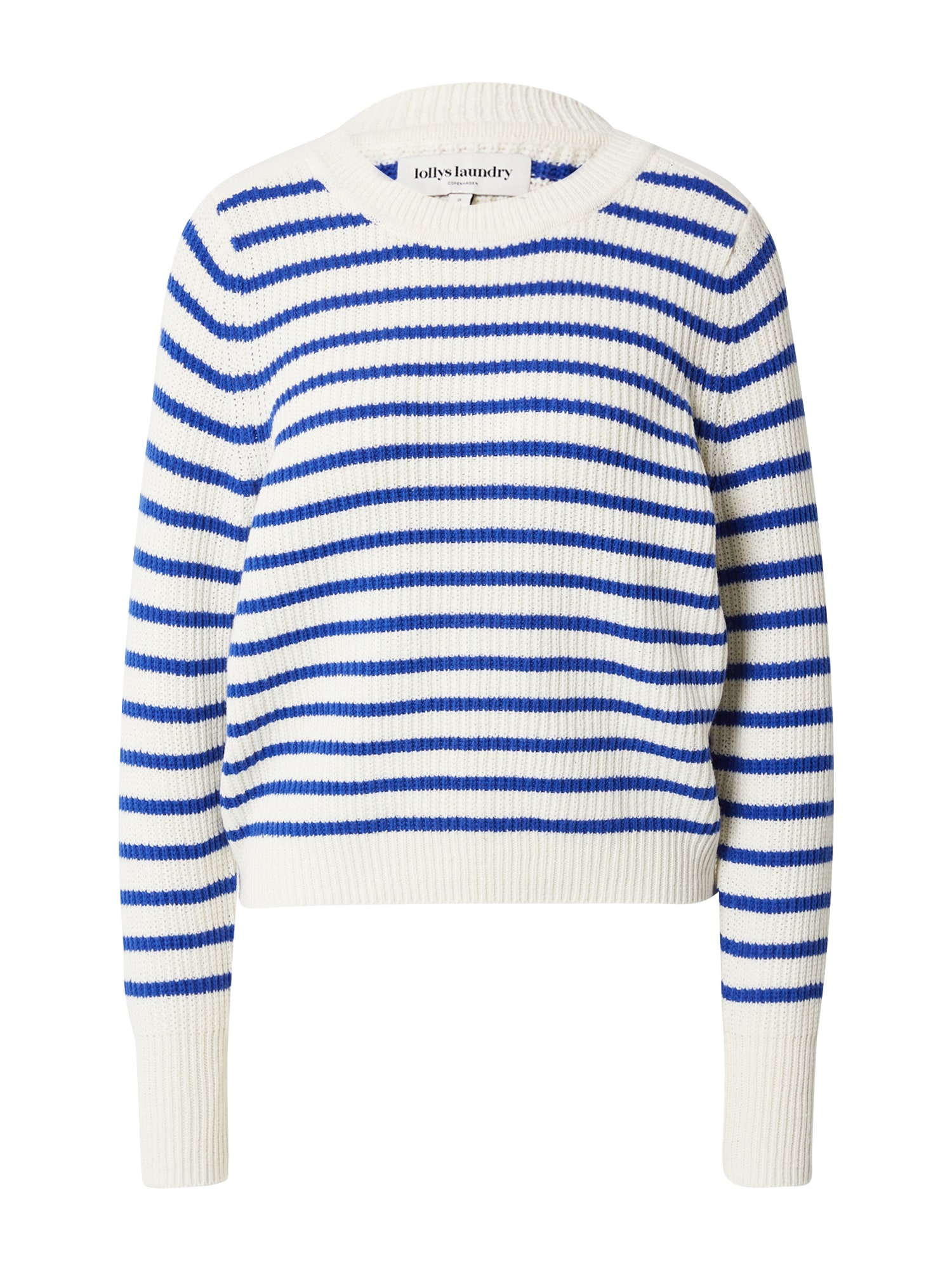 Lollys Laundry Megztinis 'Dane' safyro / balta