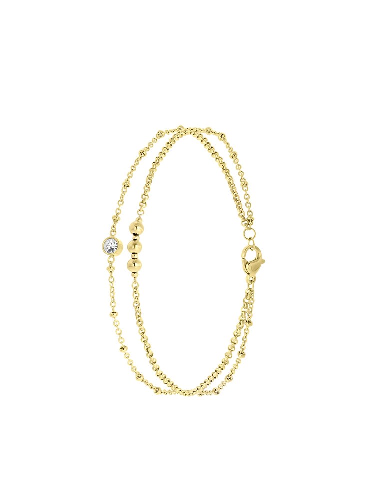 Lucardi Fußkettchen Damen Größe Onesize gold