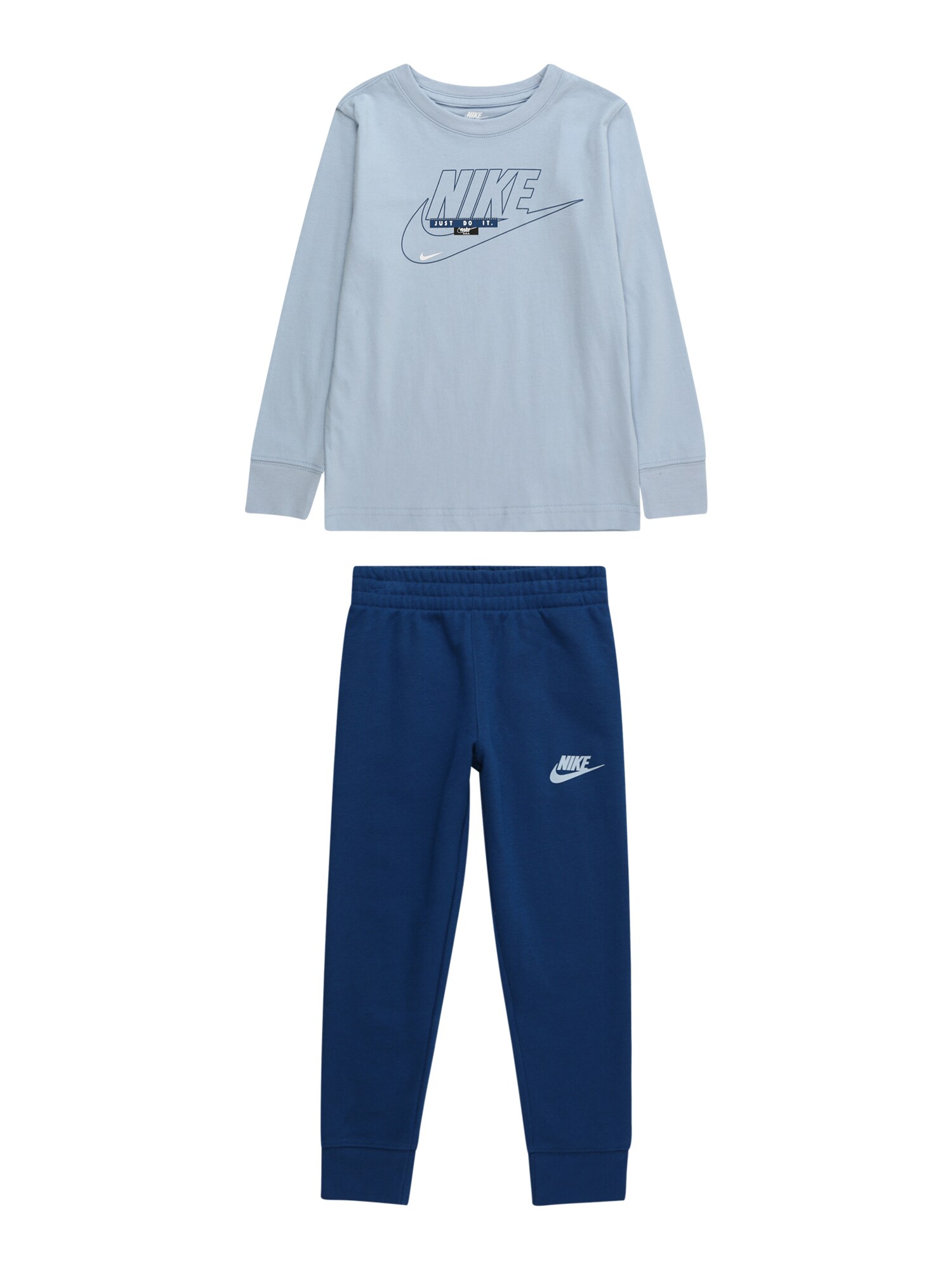 Nike Sportswear Trening 'CLUB'  albastru deschis / albastru închis / alb murdar