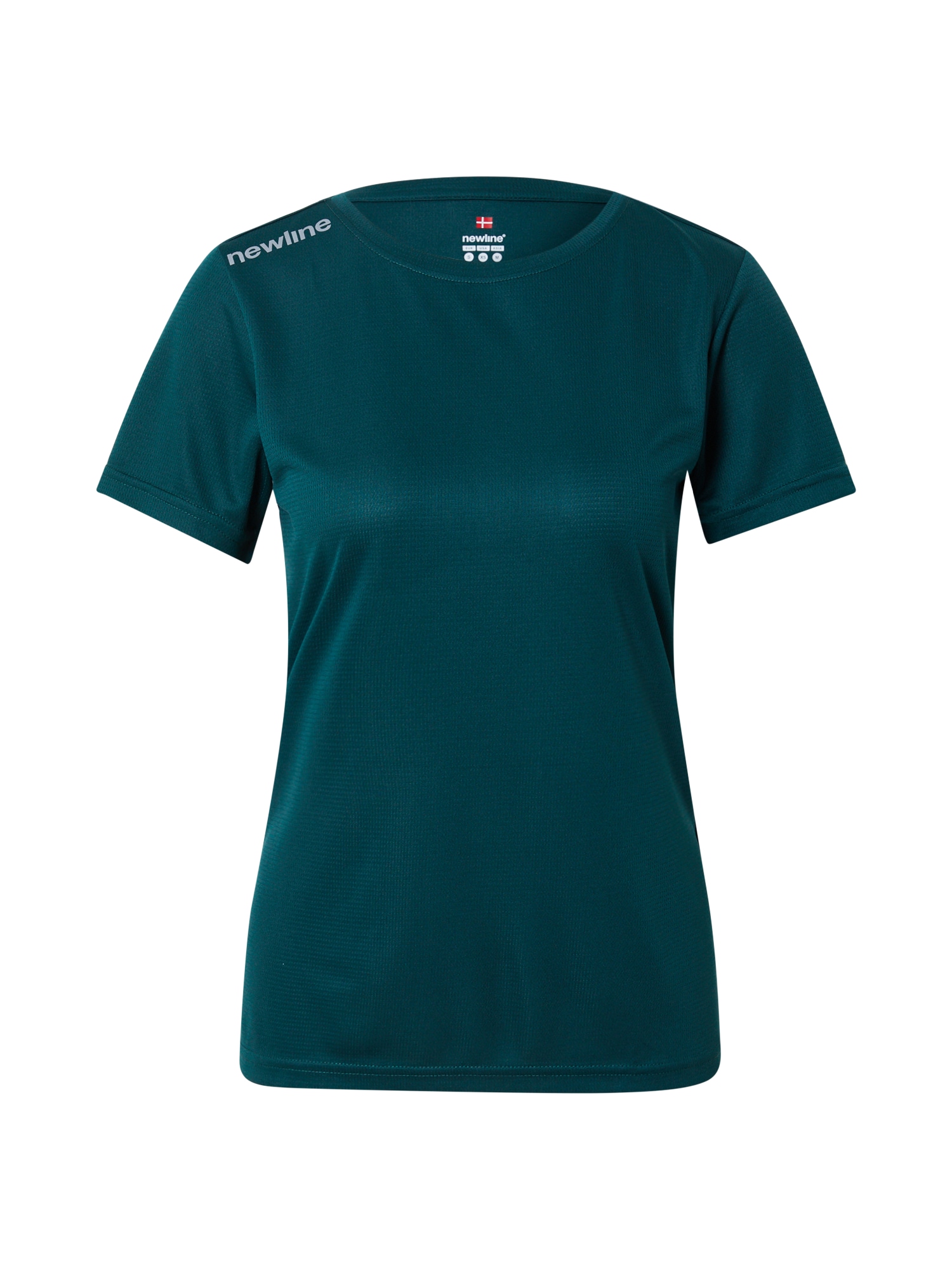 Newline Sportiniai marškinėliai tamsiai žalia / balta