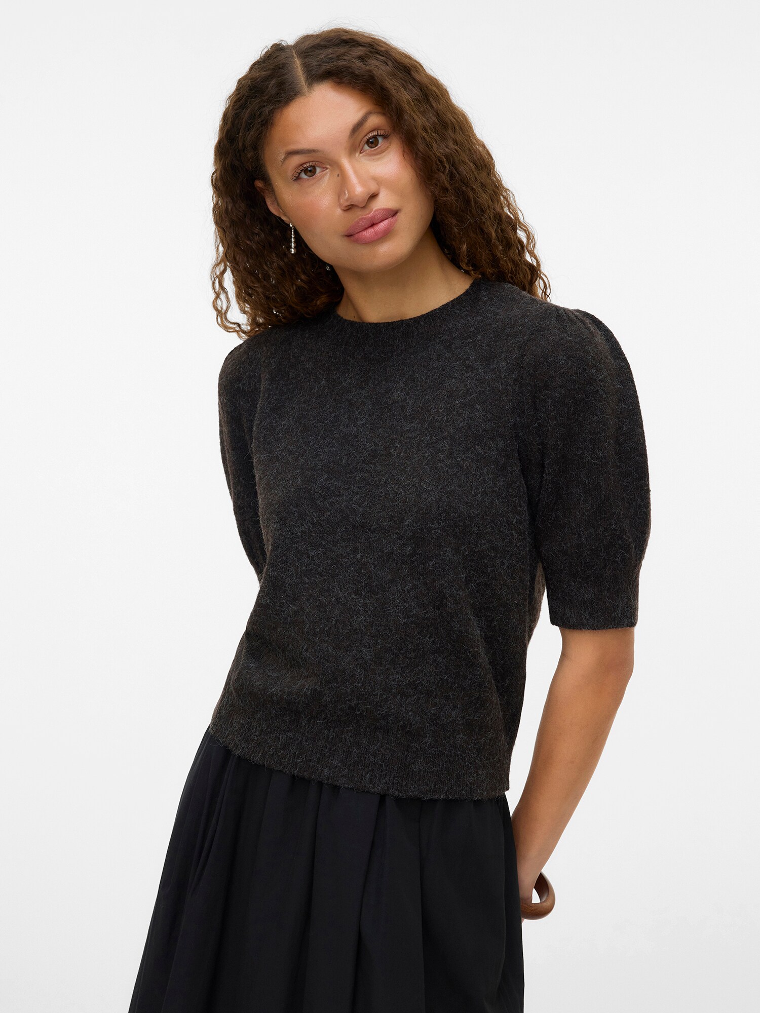 VERO MODA Pulóver 'VMDOFFY'  csokoládé termék 2. képe