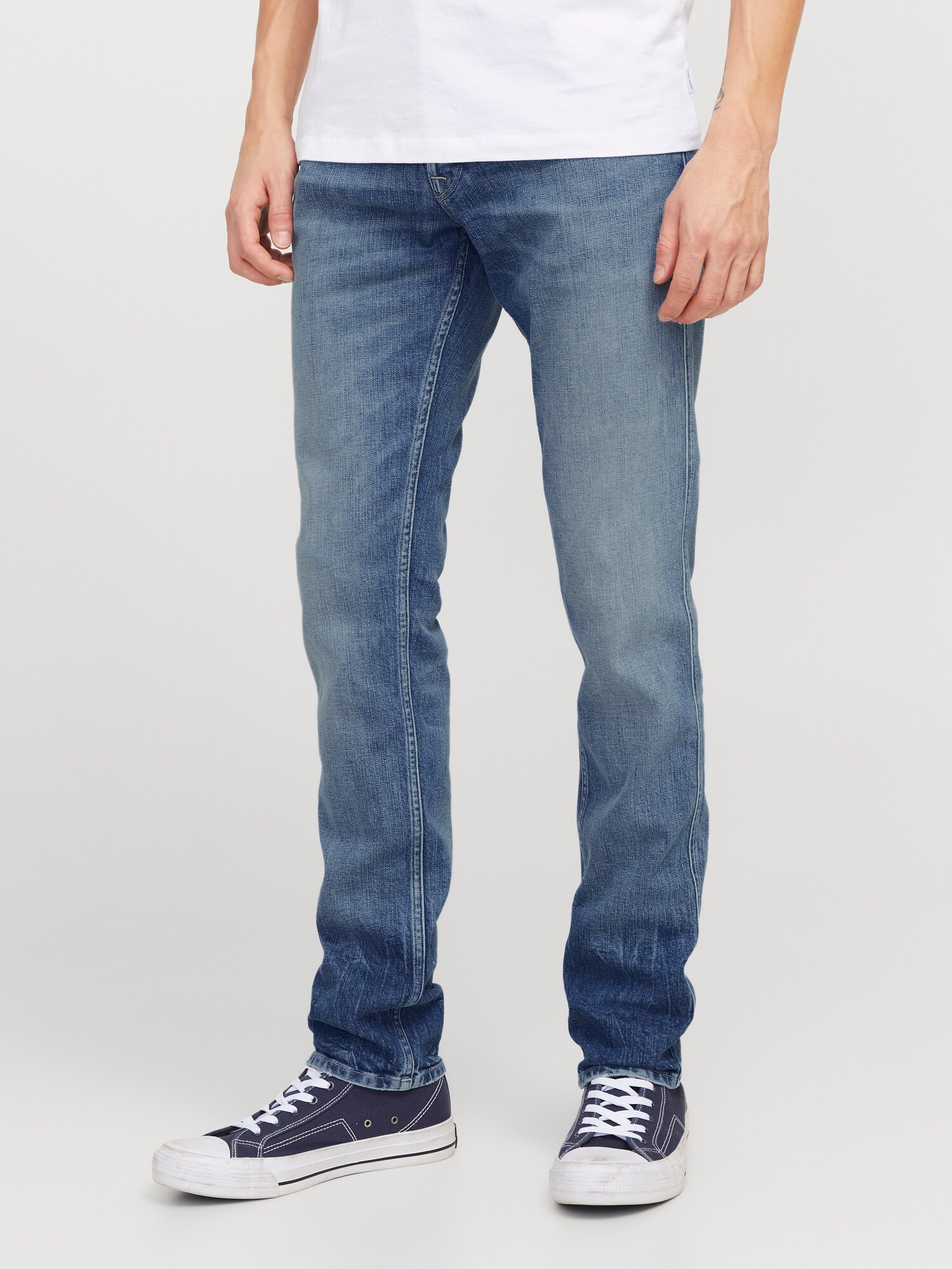 JACK & JONES Farmer 'JJIGlenn JJDenver'  kék farmer termék 2. képe