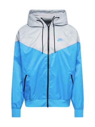 Nike Sportswear Tussenjas ‘Windrunner’ Blauw / Lichtgrijs