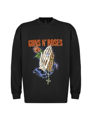GUNS N' ROSES Sudadera 'Guns N´ Roses Prayer Sweatshirt'  negro