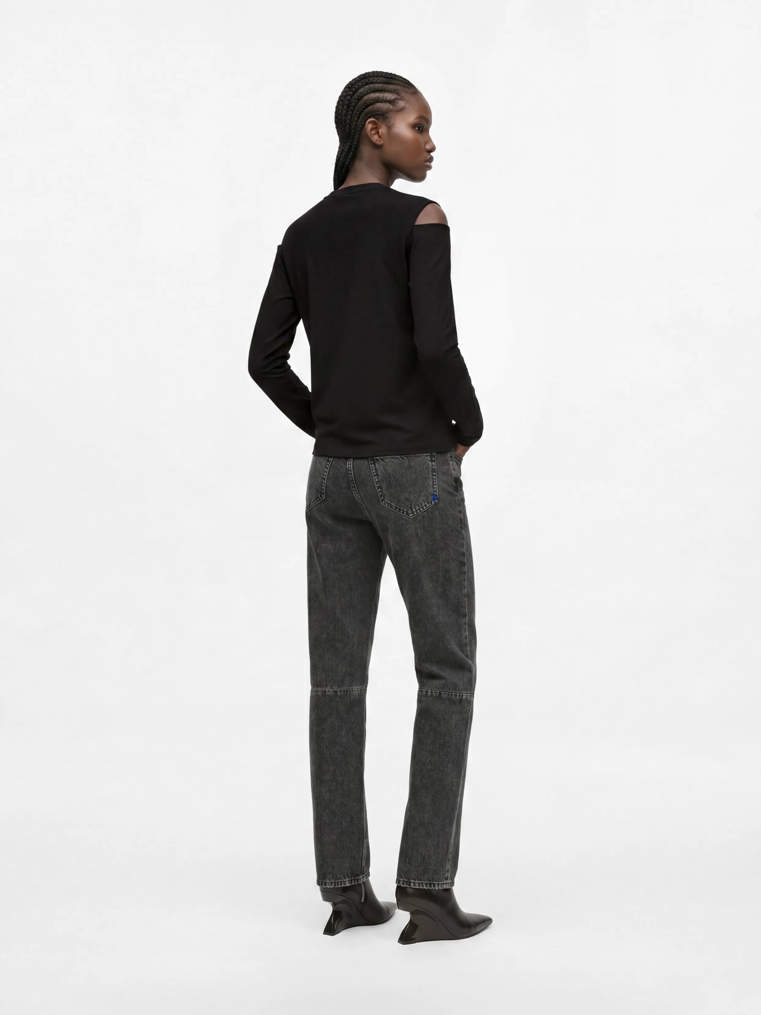 KARL LAGERFELD JEANS Vaquero  negro denim – imagen 20