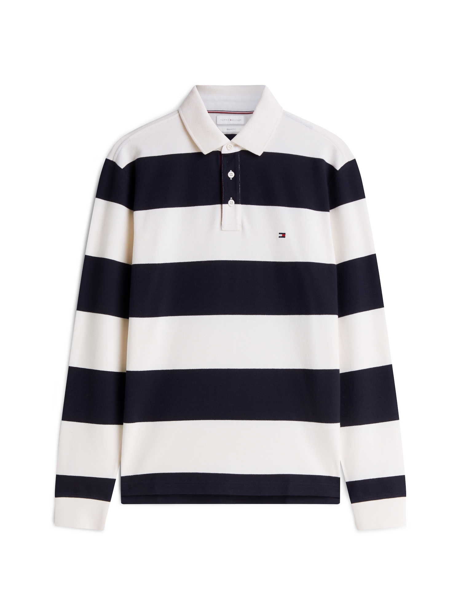 TOMMY HILFIGER Tricou CLASSIC bleumarin / alb