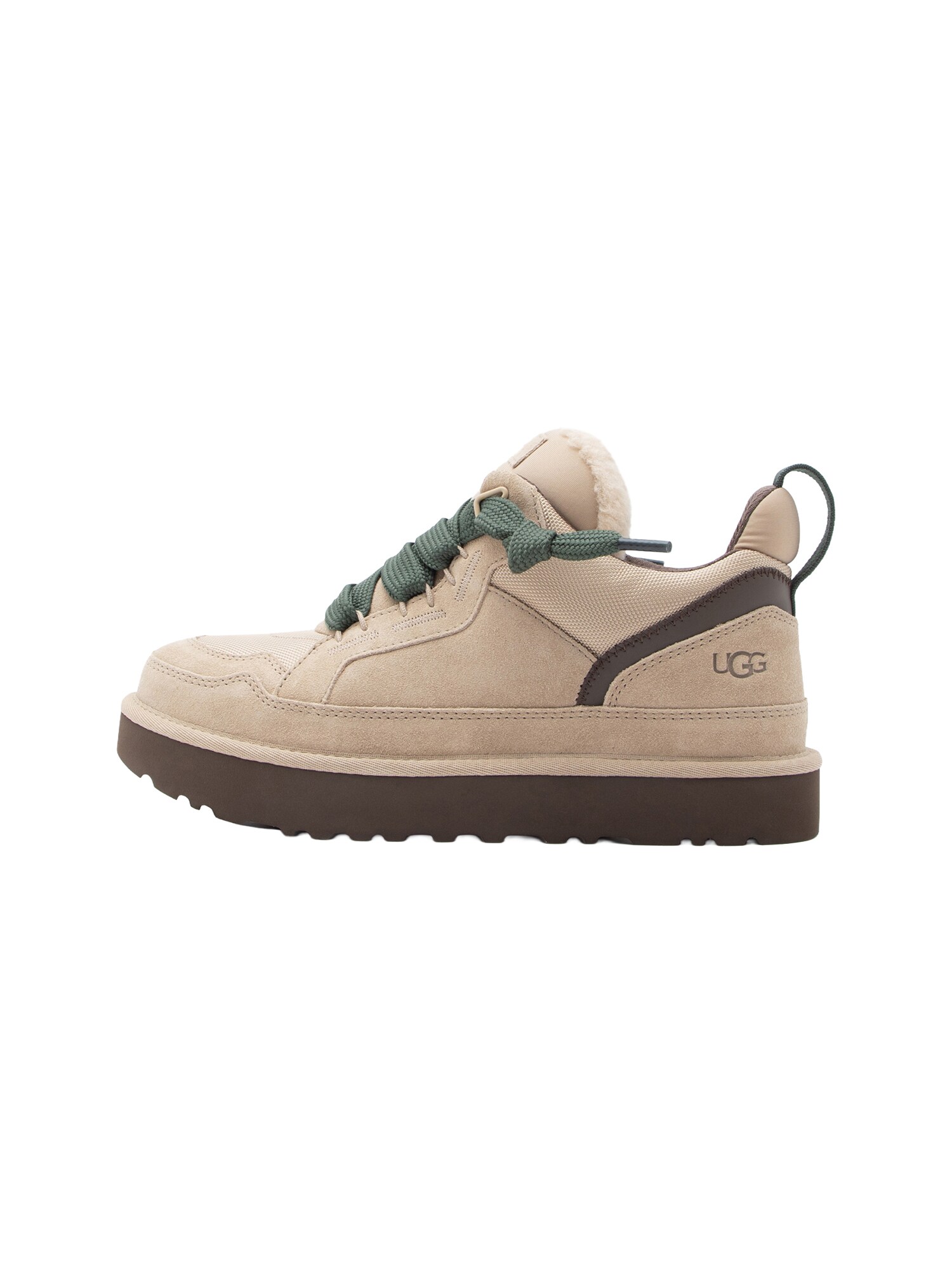 UGG Bocanci cu șireturi Lowmel  bej deschis
