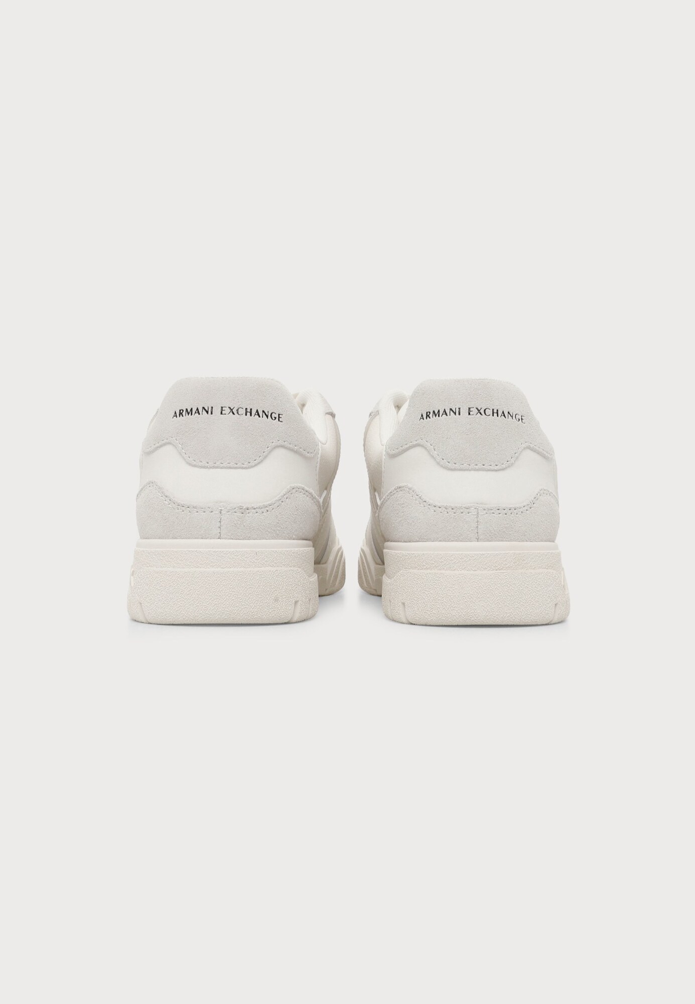 ARMANI EXCHANGE Zapatillas deportivas bajas gris claro / blanco / offwhite – imagen 3