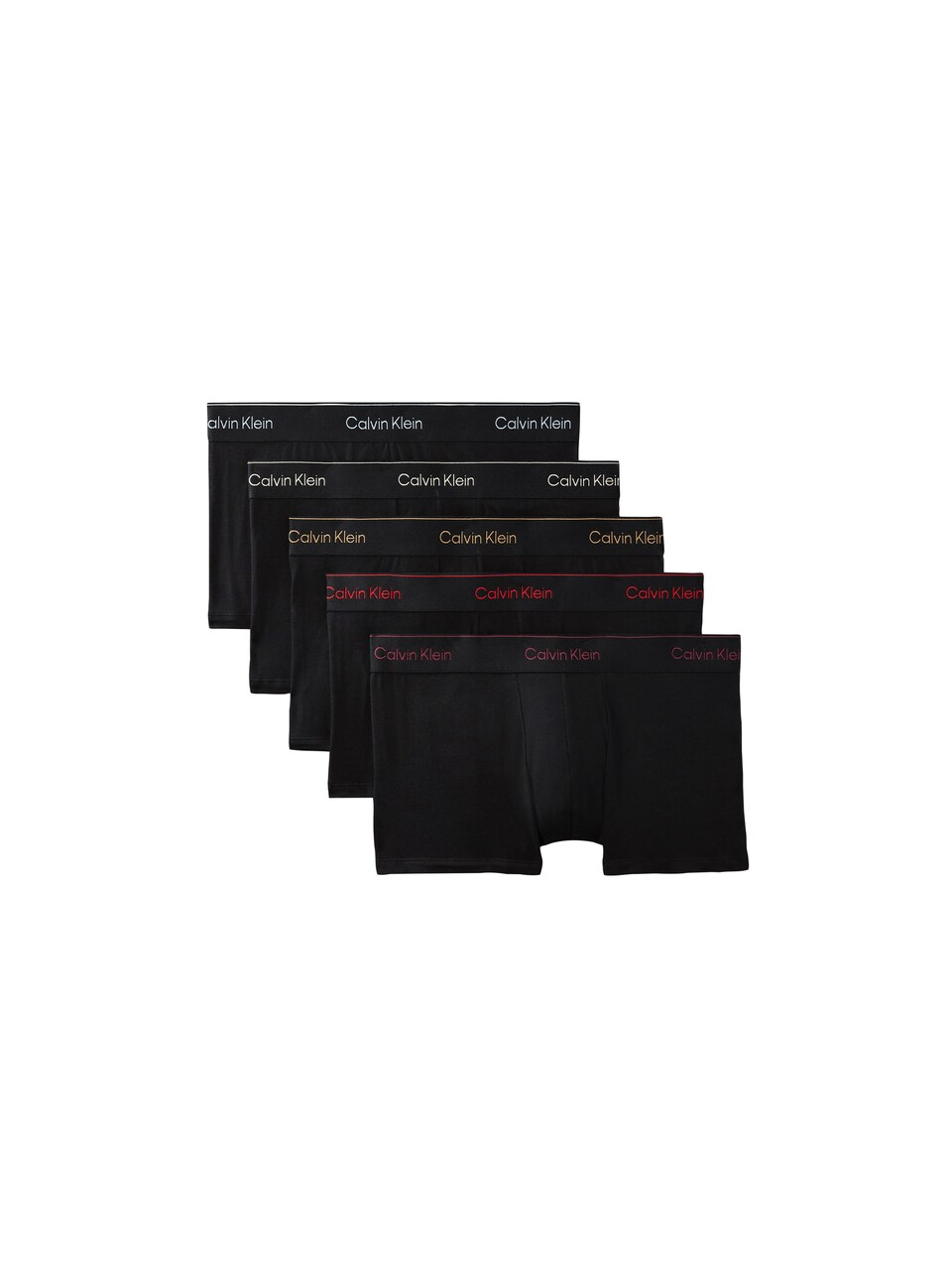Boxershorts marinblå / mörkgul / röd
