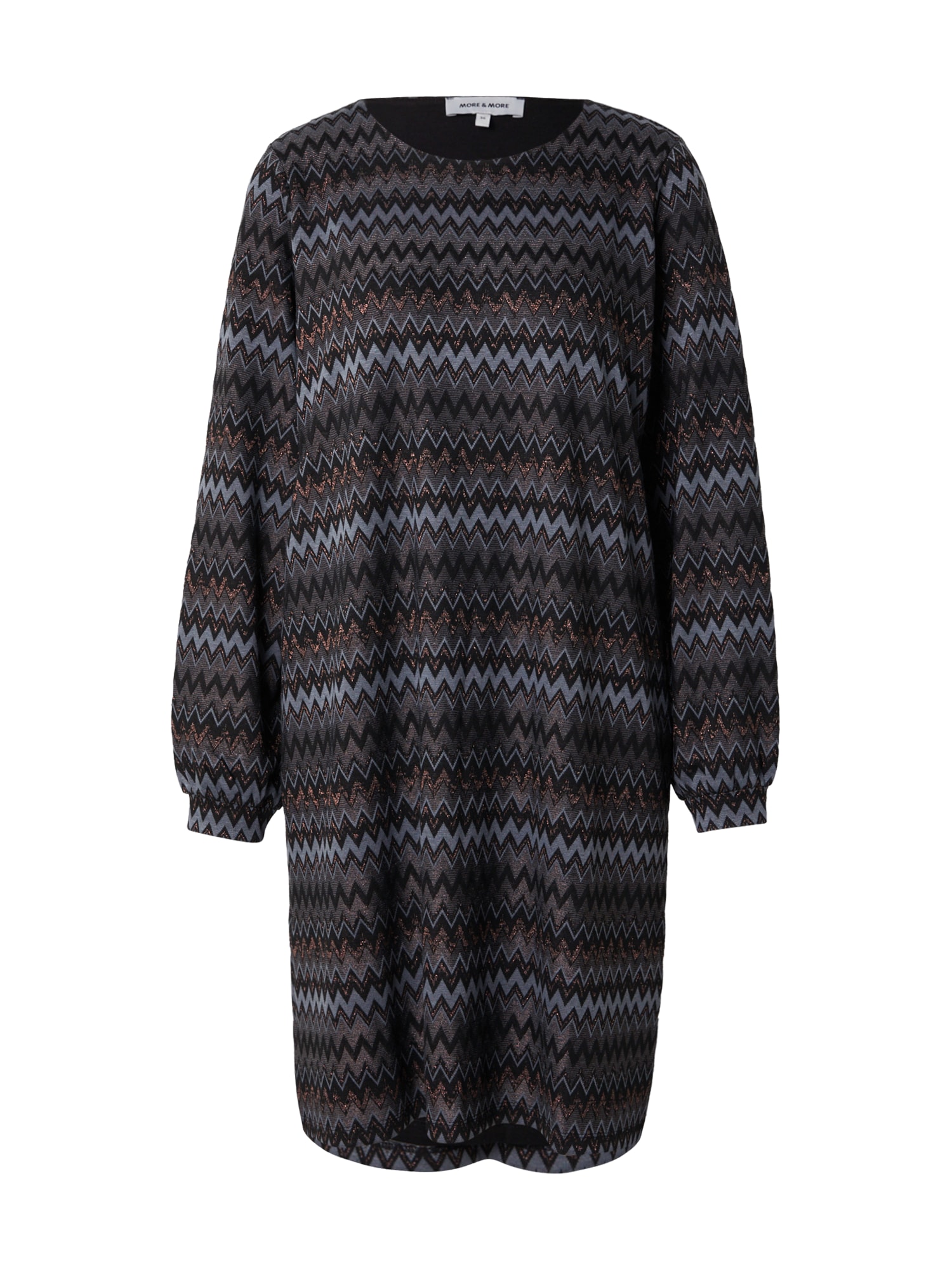 MORE & MORE Rochie  albastru deschis / bronz / gri / negru