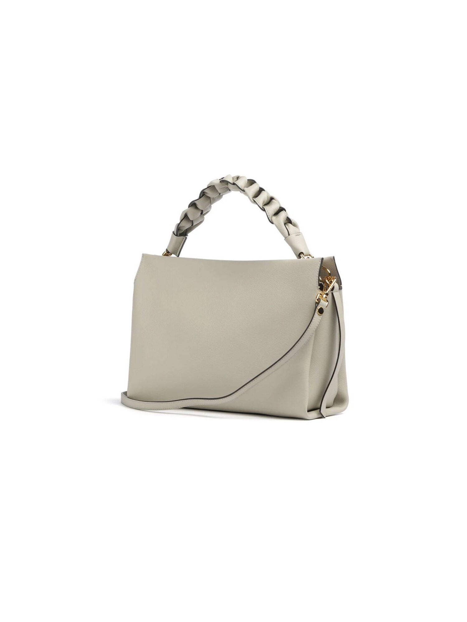 Coccinelle Bolso de mano 'Boheme Grana Double Shoulder Bag'  gris claro – imagen 2