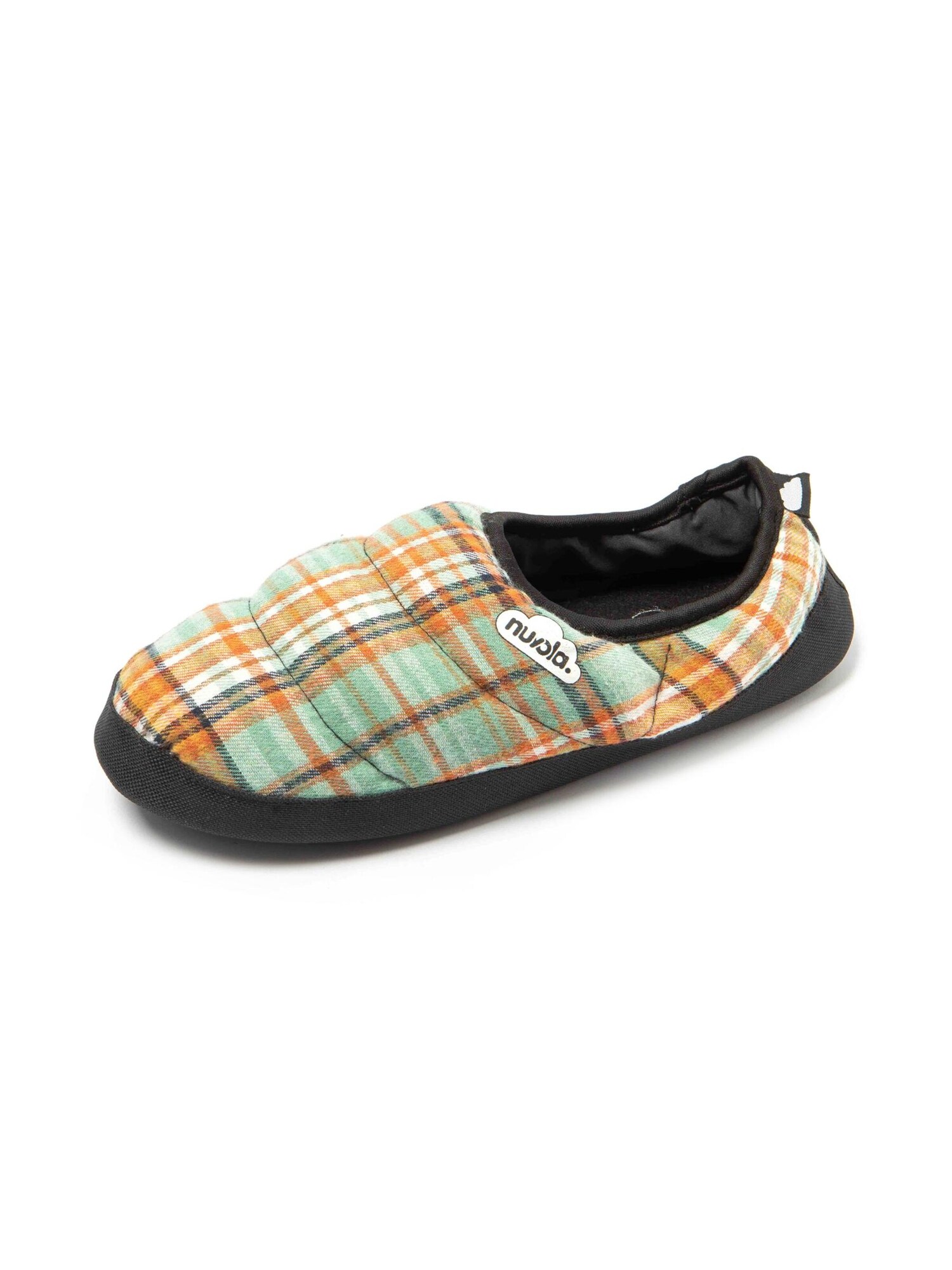 Nuvola. Zapatillas de casa 'Classic Scotland'  verde