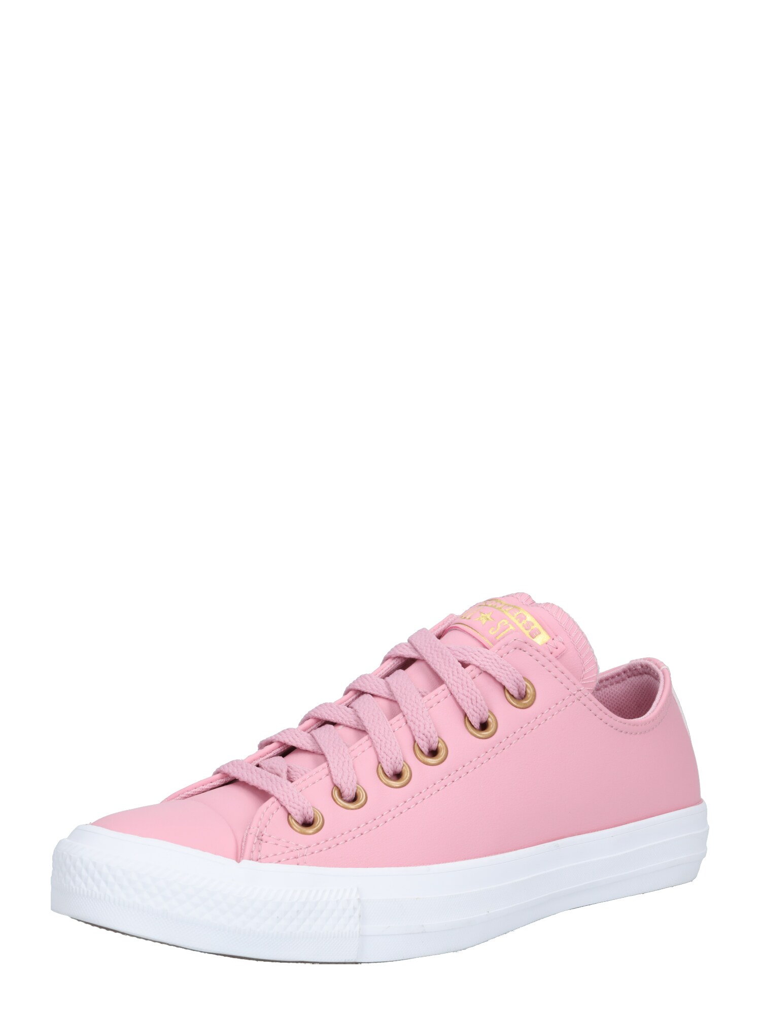 CONVERSE Sportbačiai be auliuko 'CTAS OX'  balta / rožinė / auksas