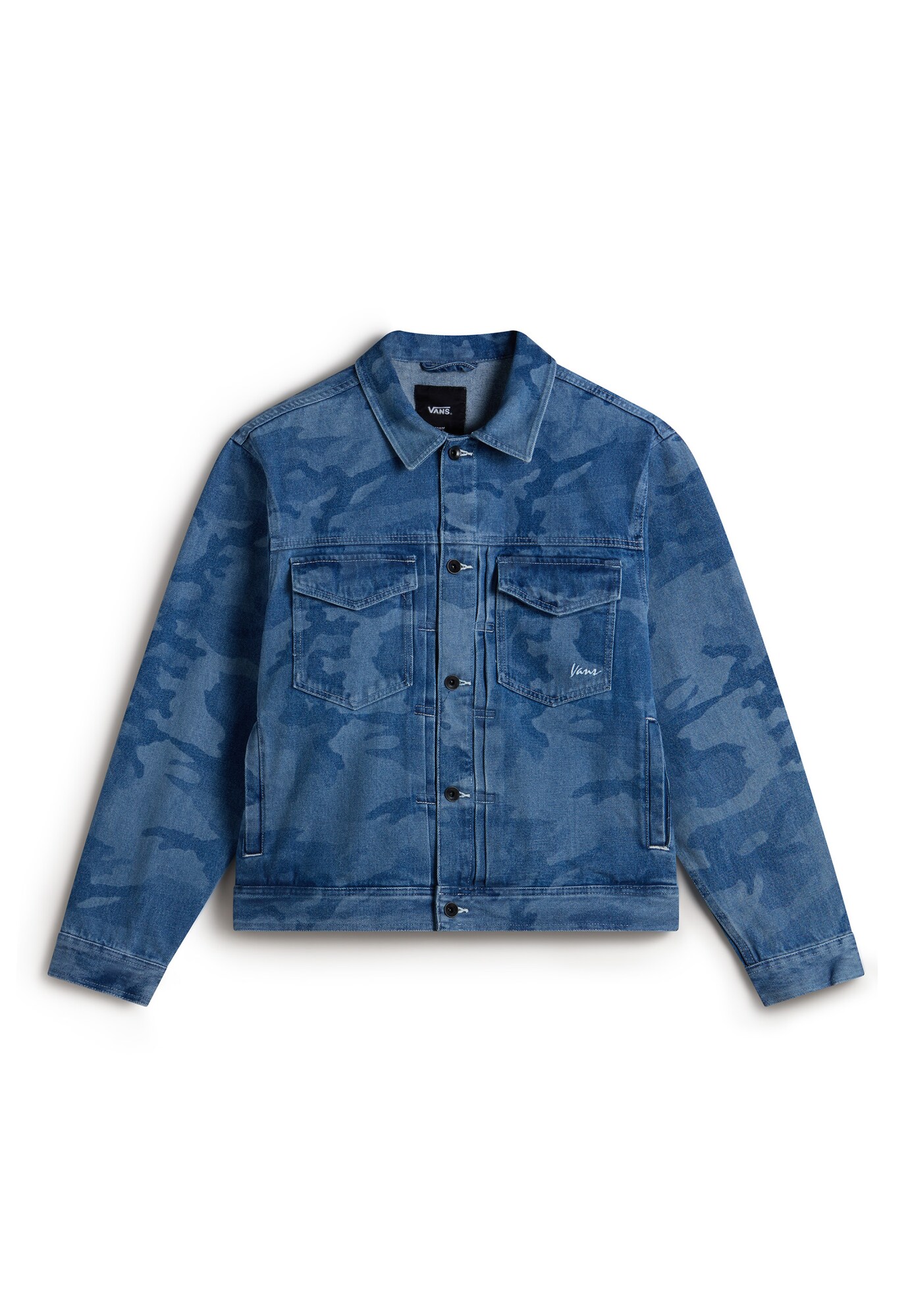 VANS Geacă de primăvară-toamnă  albastru / albastru denim