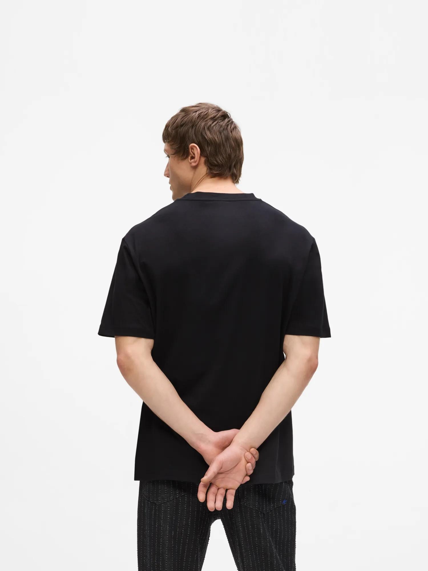 KARL LAGERFELD JEANS Camiseta negro / blanco – imagen 47