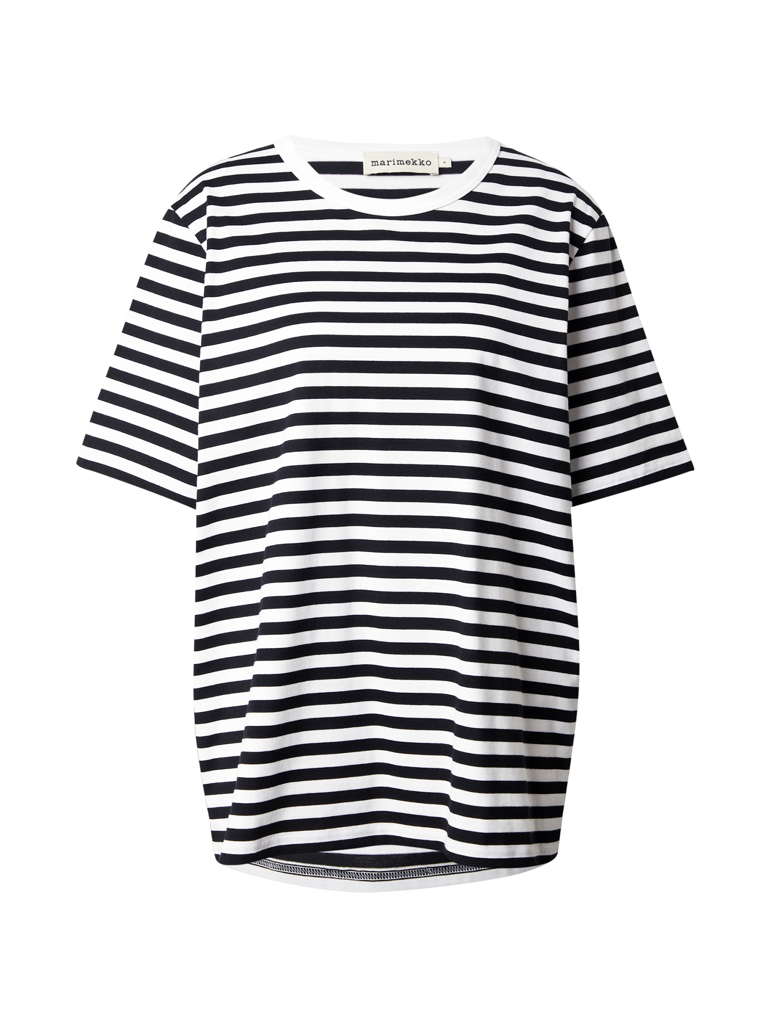Marimekko Póló 'TASARAITA'  fekete / fehér akciós termékkép 1