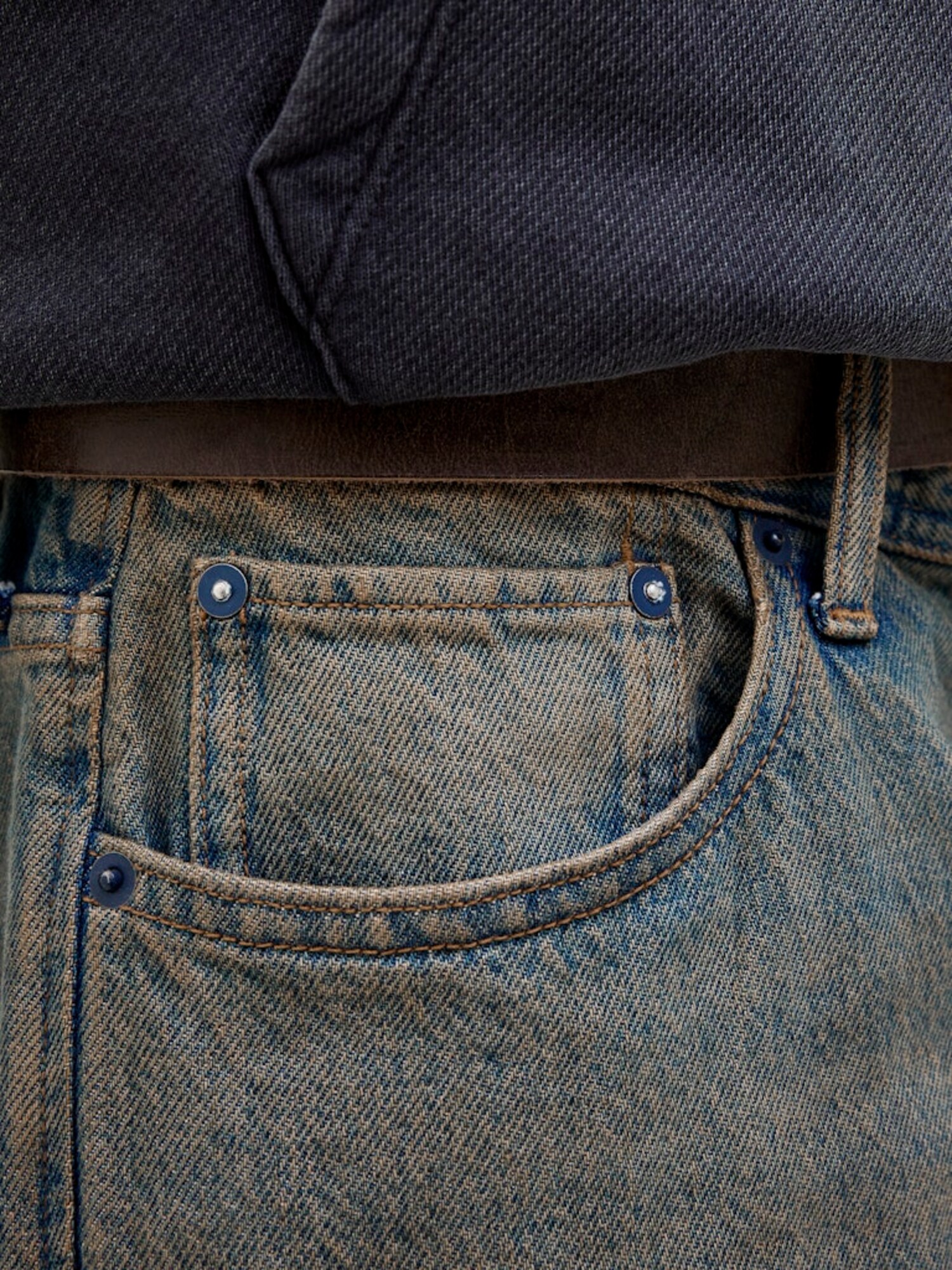 JACK & JONES Džínsy 'JJIAlex JJOriginal' námornícka modrá (obrázok 5)