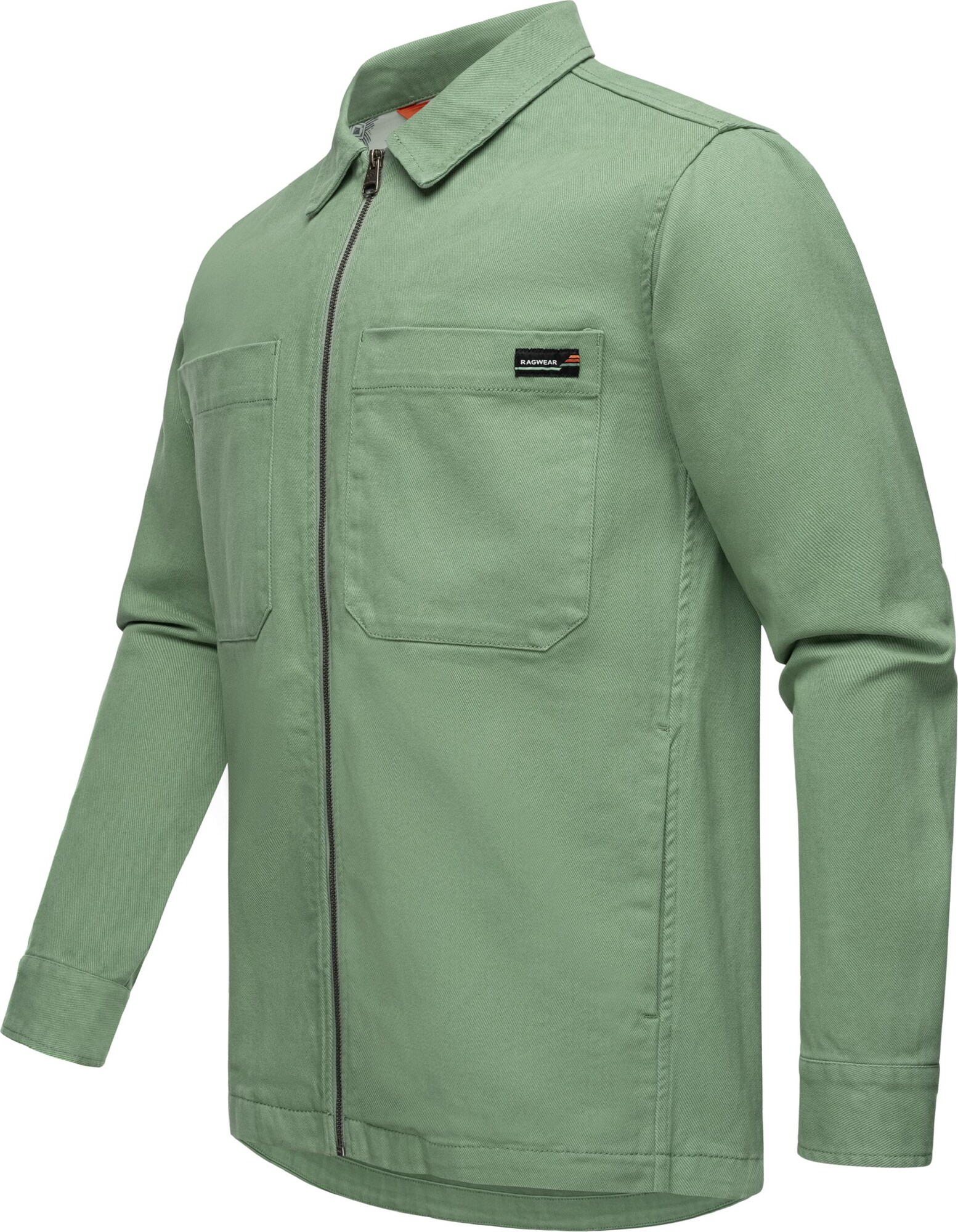 Ragwear Átmeneti dzseki 'Liwty'  zöld / vérvörös / fekete / fehér termék 2. képe