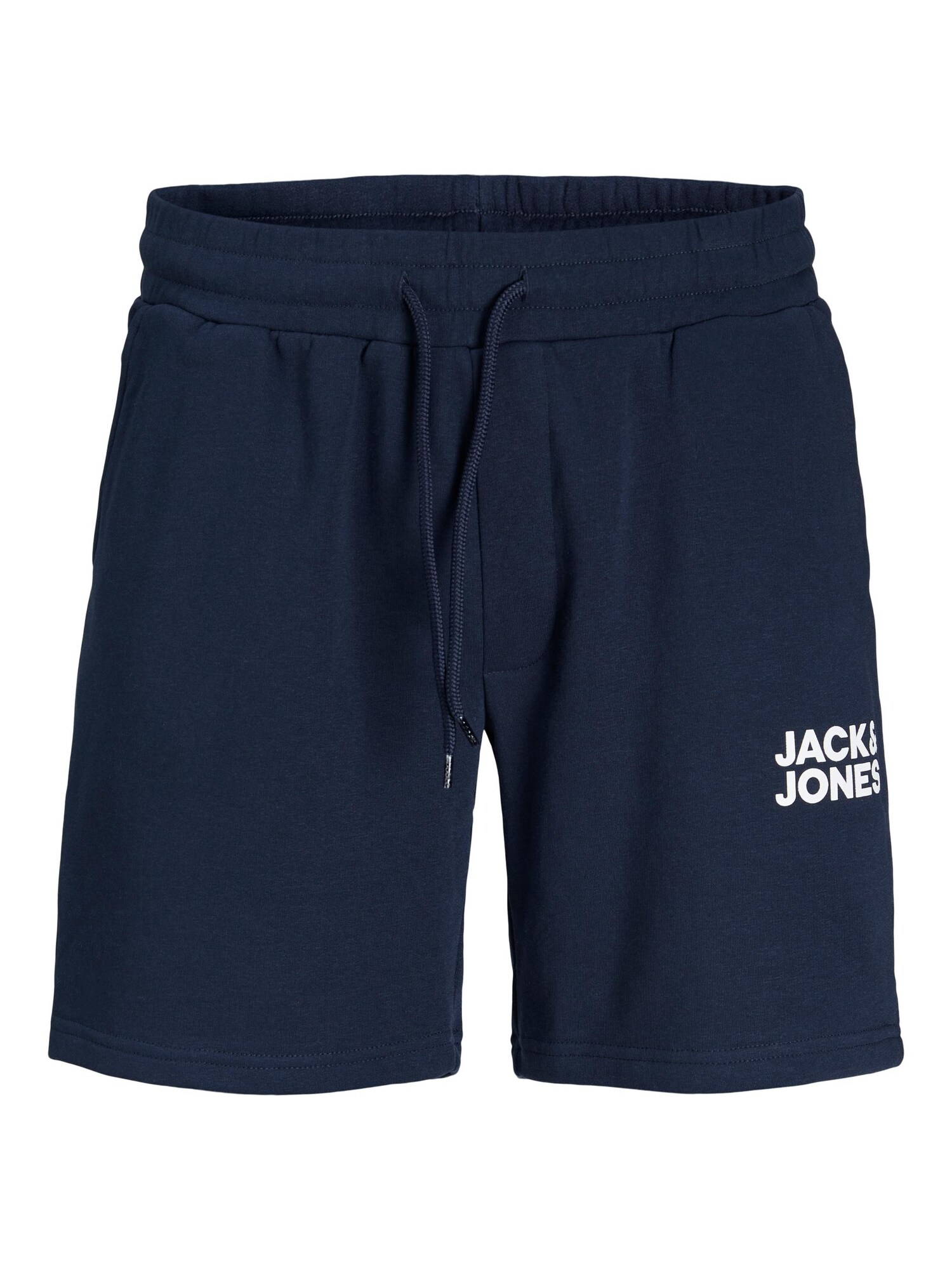 JACK & JONES Nohavice 'Bex' námornícka modrá / biela